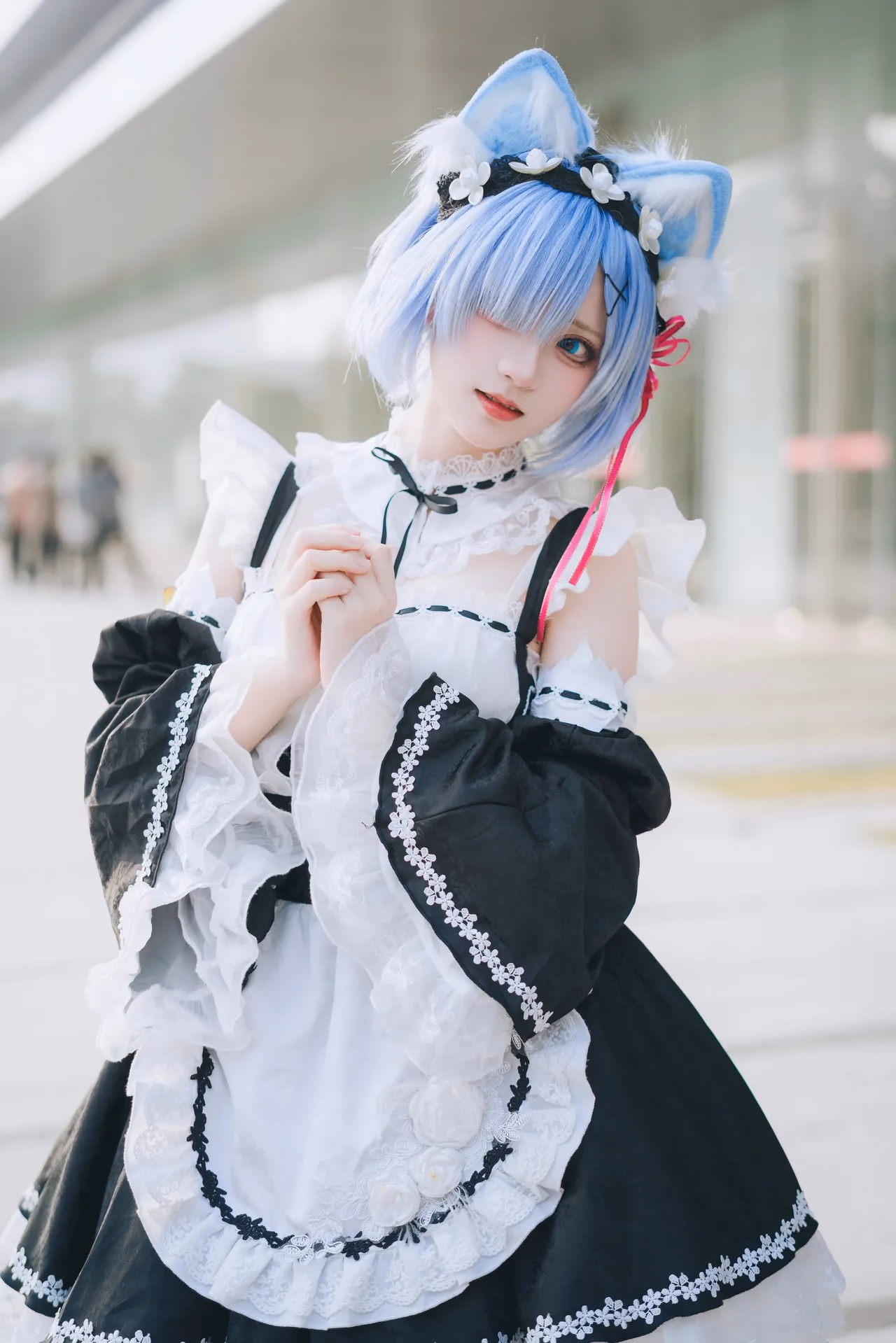 Hua Qi Hana as Rem — cosplay photo 62 of 107