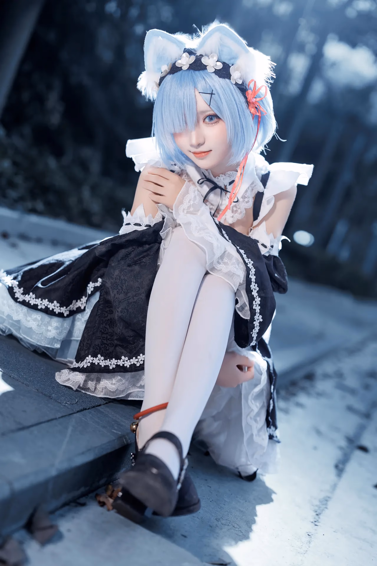Hua Qi Hana as Rem — cosplay photo 65 of 107