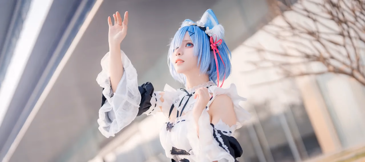 Hua Qi Hana as Rem — cosplay photo 7 of 107