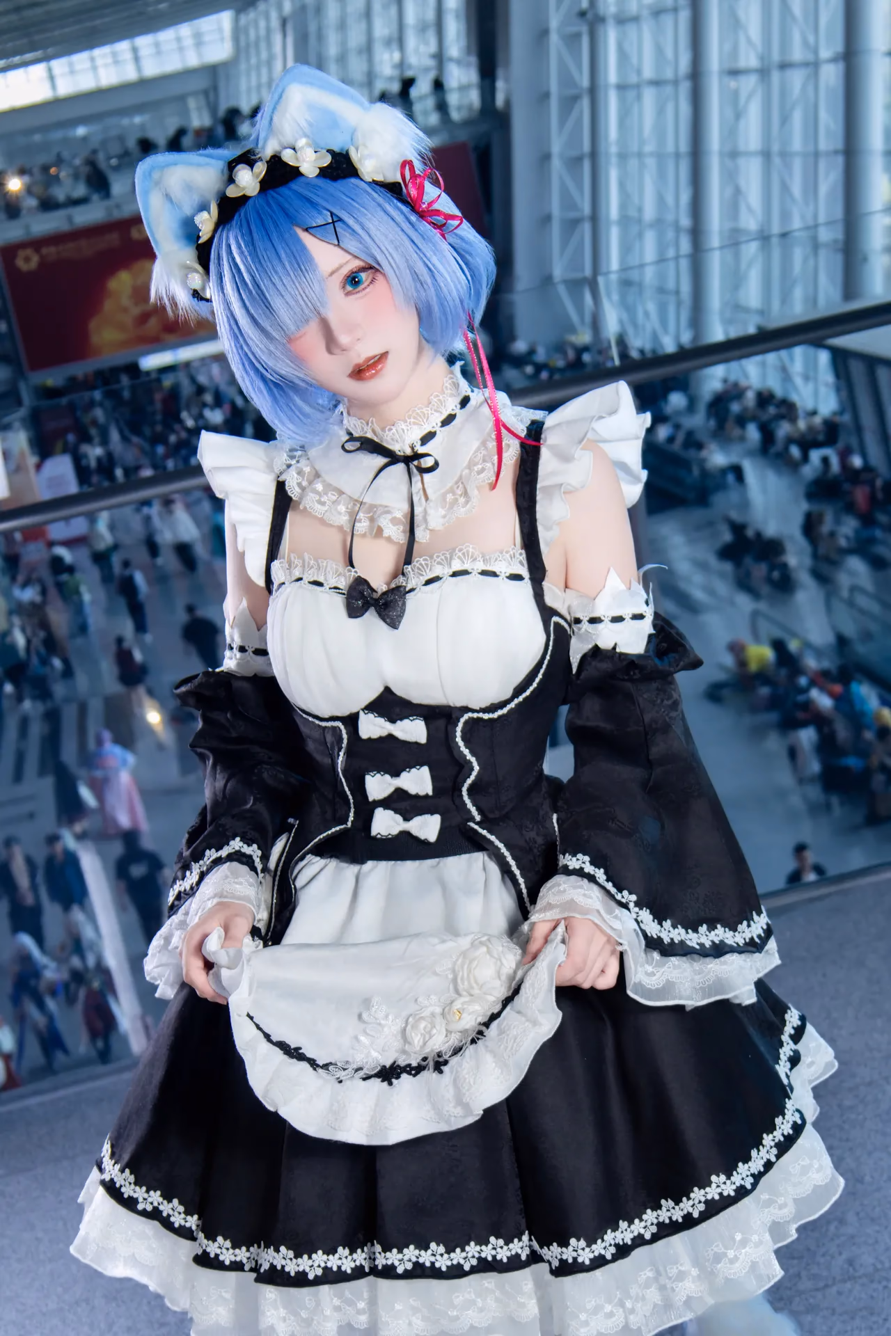 Hua Qi Hana as Rem — cosplay photo 74 of 107