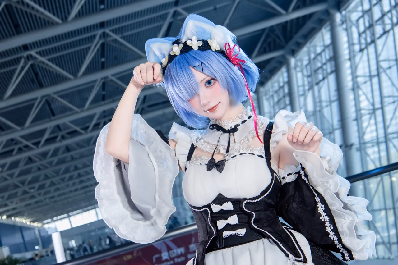 Hua Qi Hana as Rem — cosplay photo 78 of 107