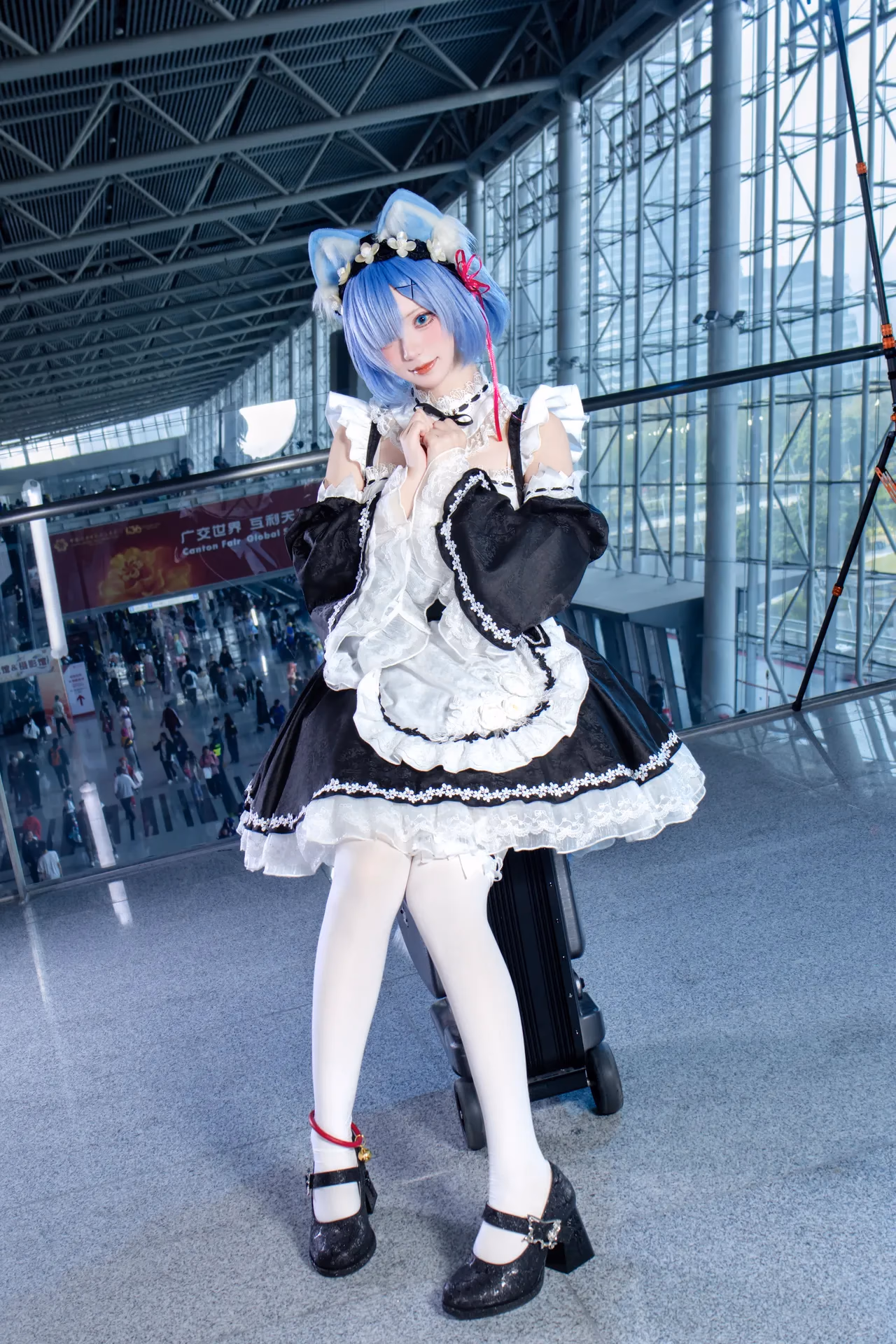 Hua Qi Hana as Rem — cosplay photo 79 of 107
