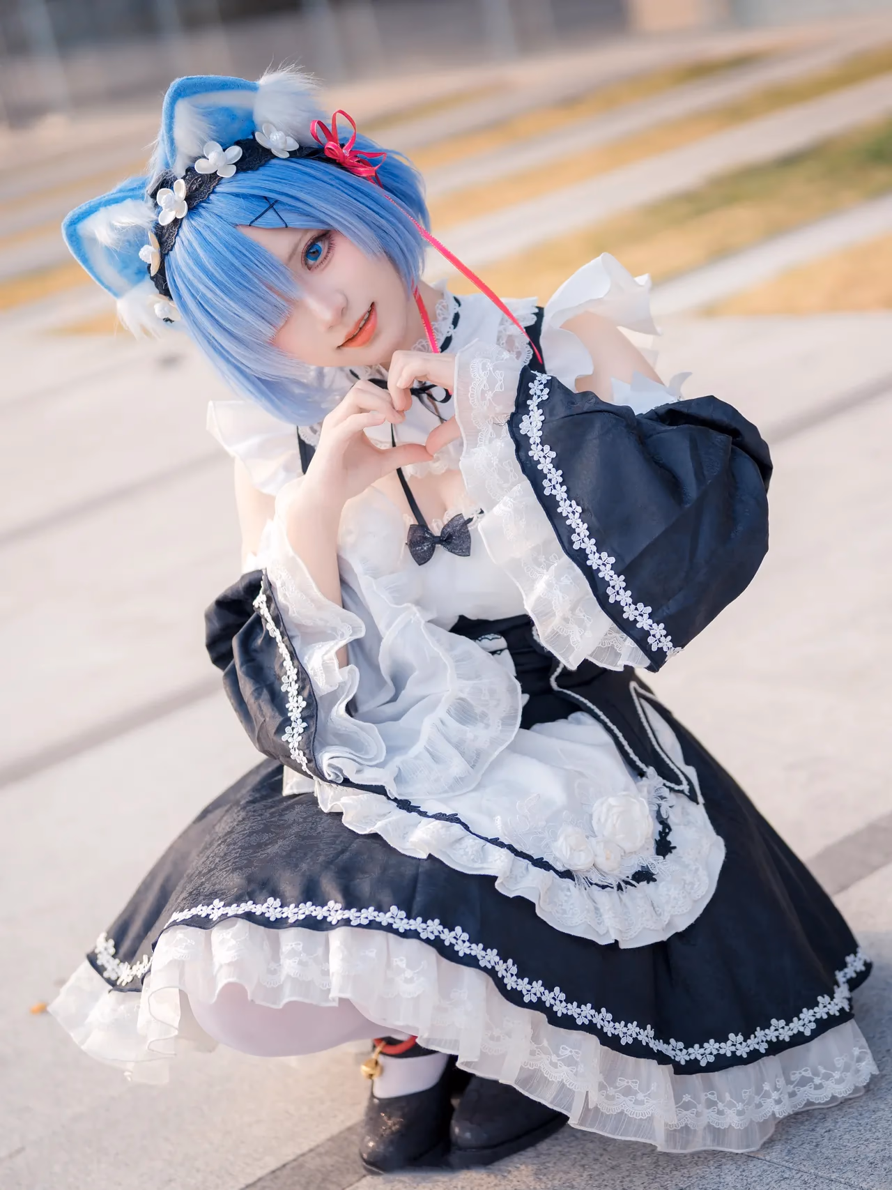 Hua Qi Hana as Rem — cosplay photo 8 of 107