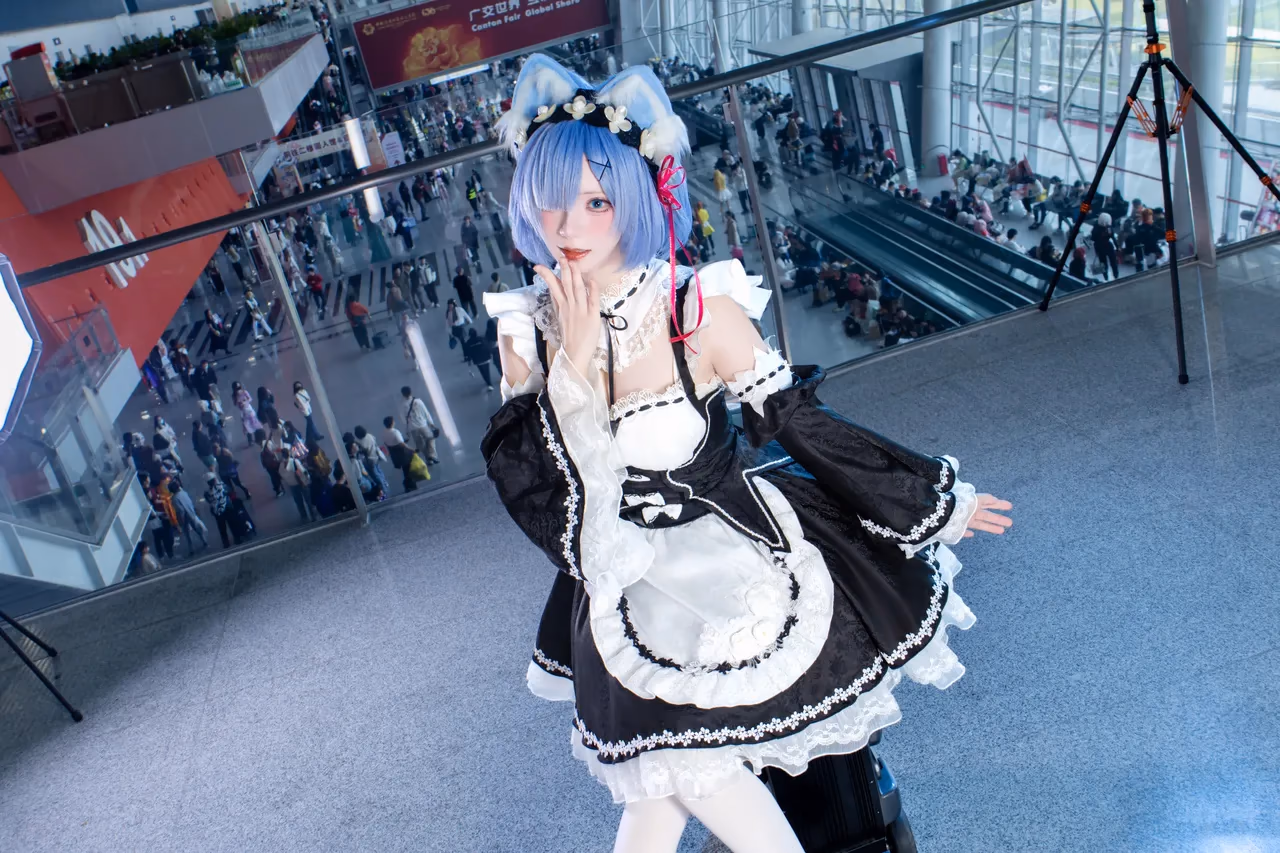 Hua Qi Hana as Rem — cosplay photo 81 of 107
