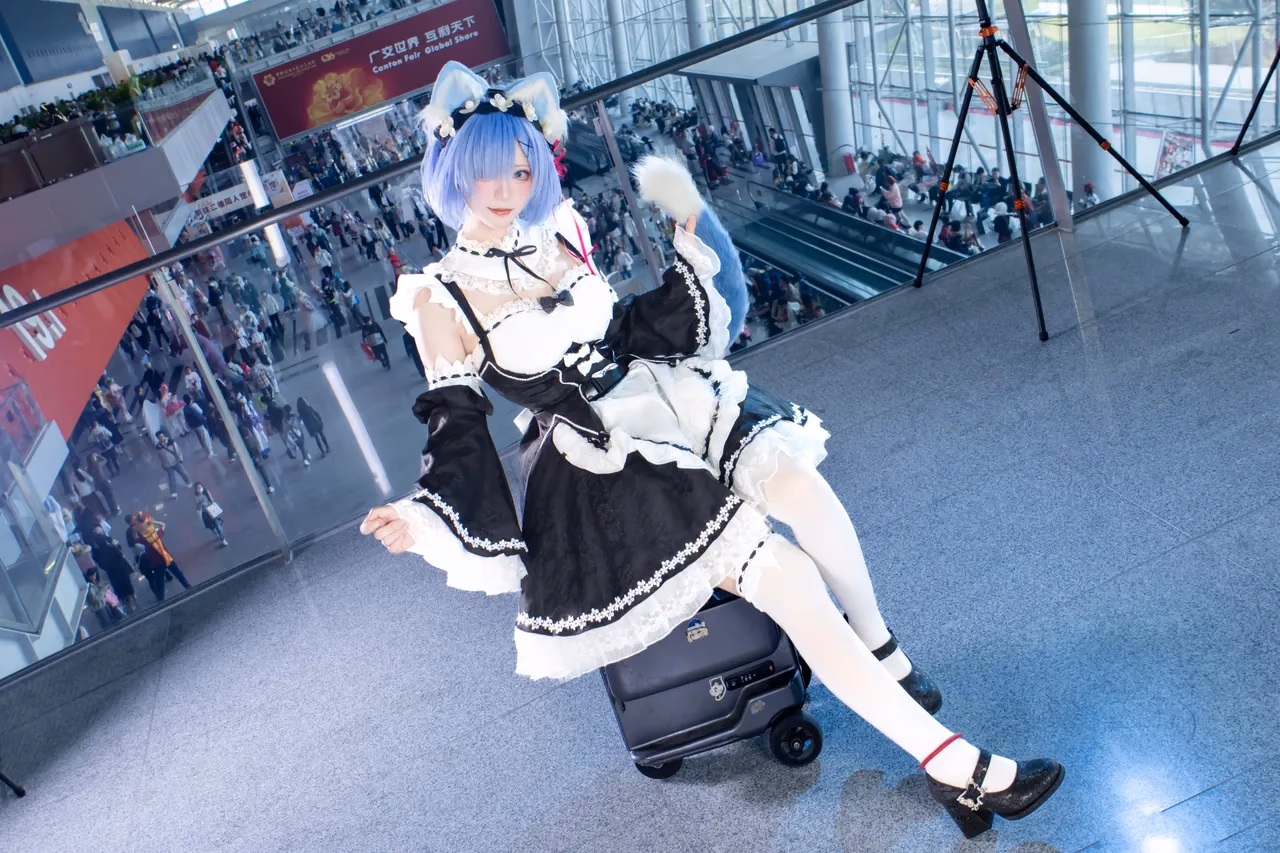 Hua Qi Hana as Rem — cosplay photo 83 of 107