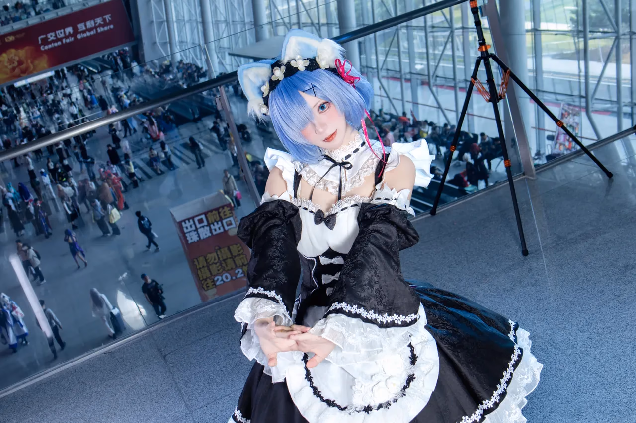 Hua Qi Hana as Rem — cosplay photo 84 of 107
