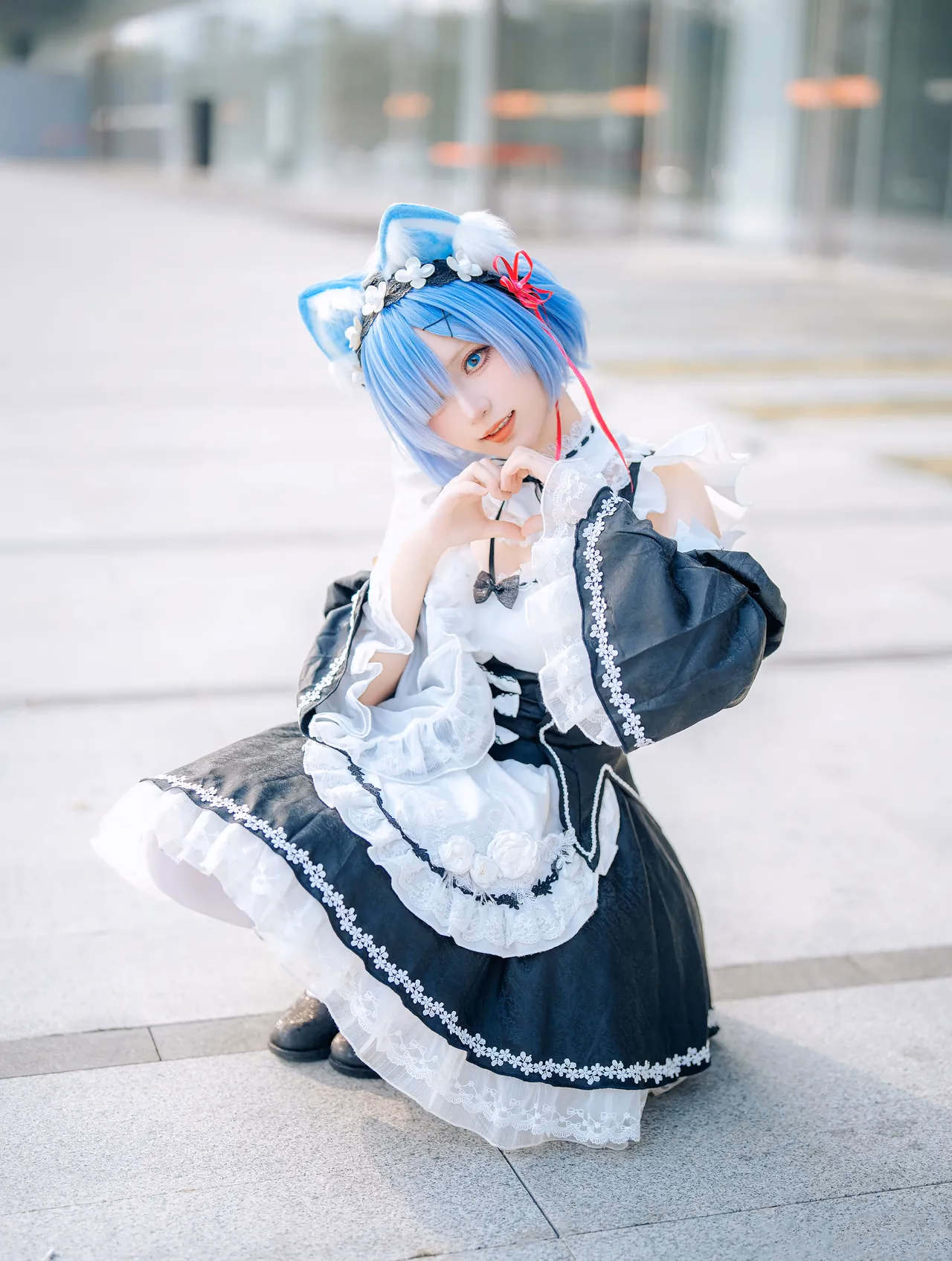 Hua Qi Hana as Rem — cosplay photo 93 of 107