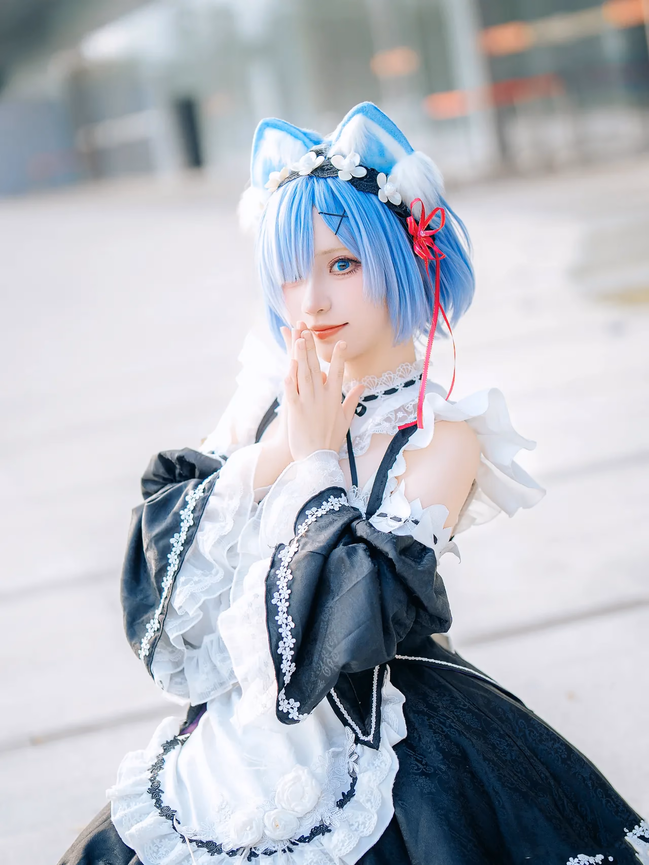 Hua Qi Hana as Rem — cosplay photo 97 of 107
