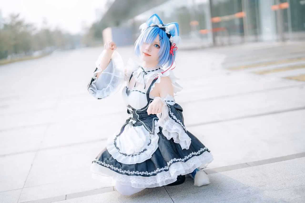Hua Qi Hana as Rem — cosplay photo 98 of 107