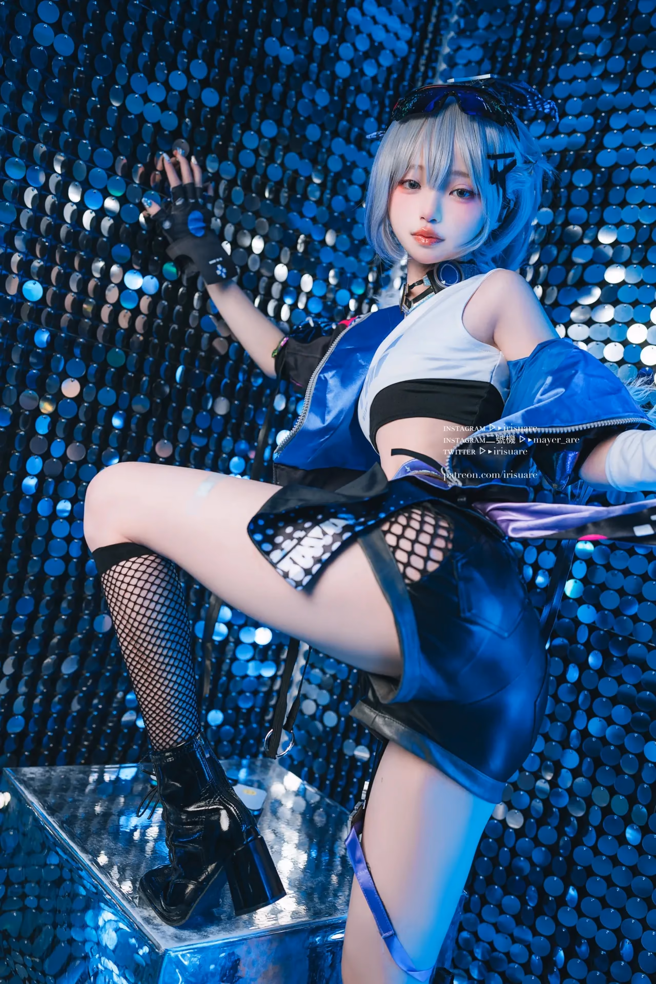 Iri as Silver Wolf — cosplay photo 9 of 32