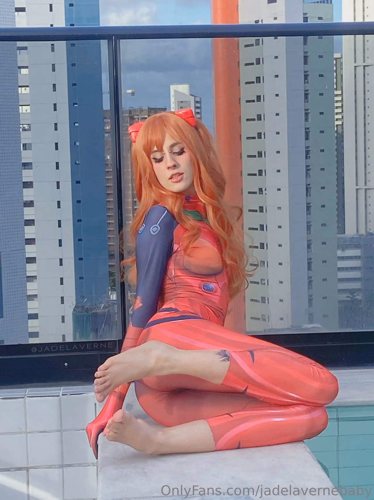 Jade La Verne as Asuka Langley Soryu — cosplay photo 28 of 44