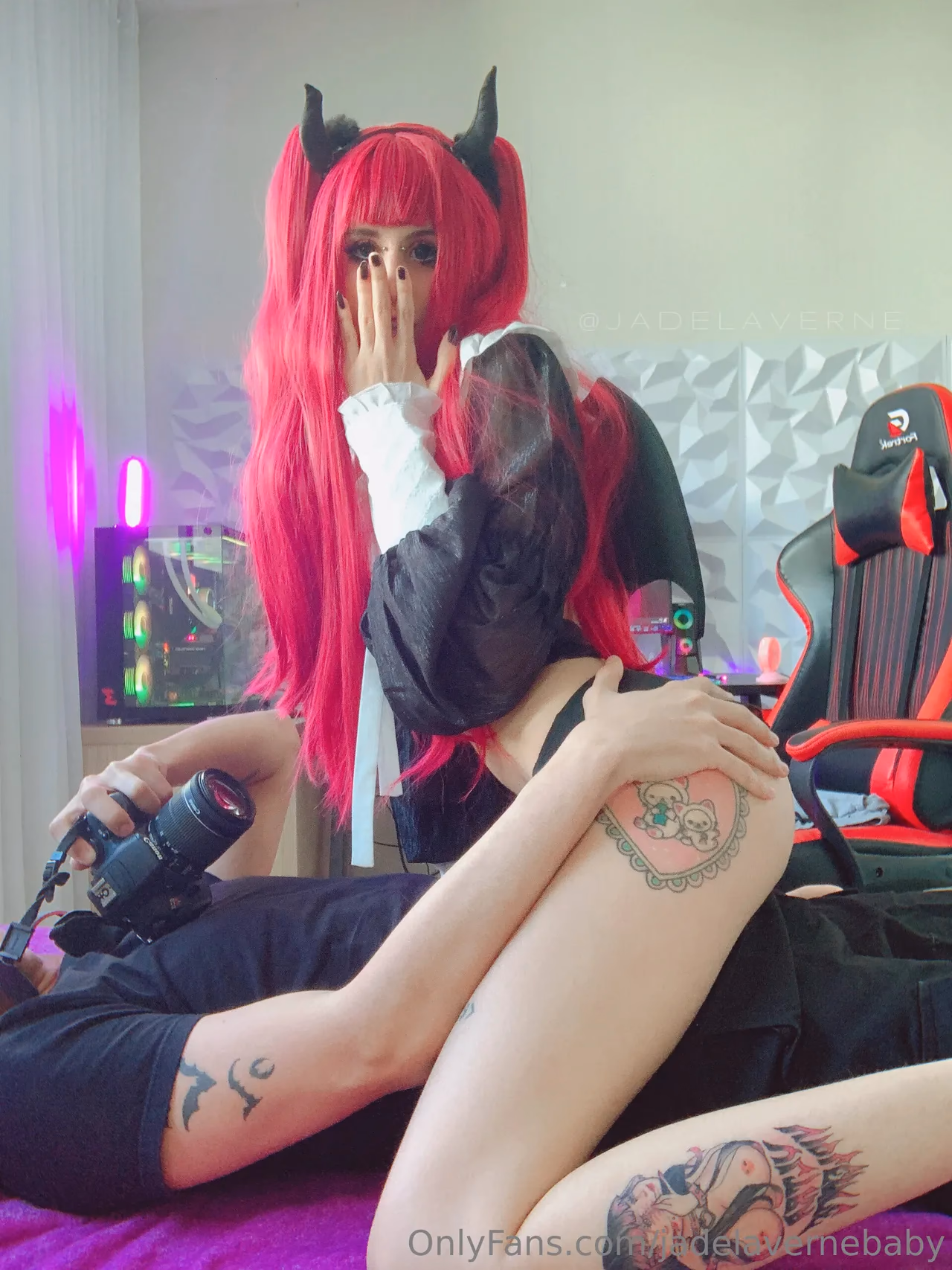 Jade La Verne as Rizu-kyun — cosplay photo 28 of 69