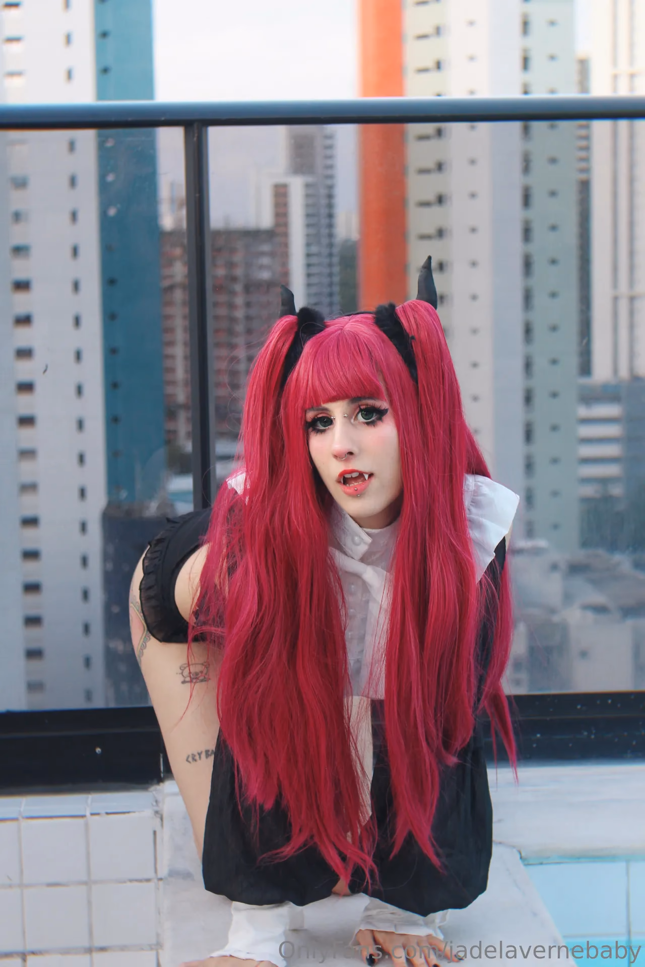 Jade La Verne as Rizu-kyun — cosplay photo 47 of 69