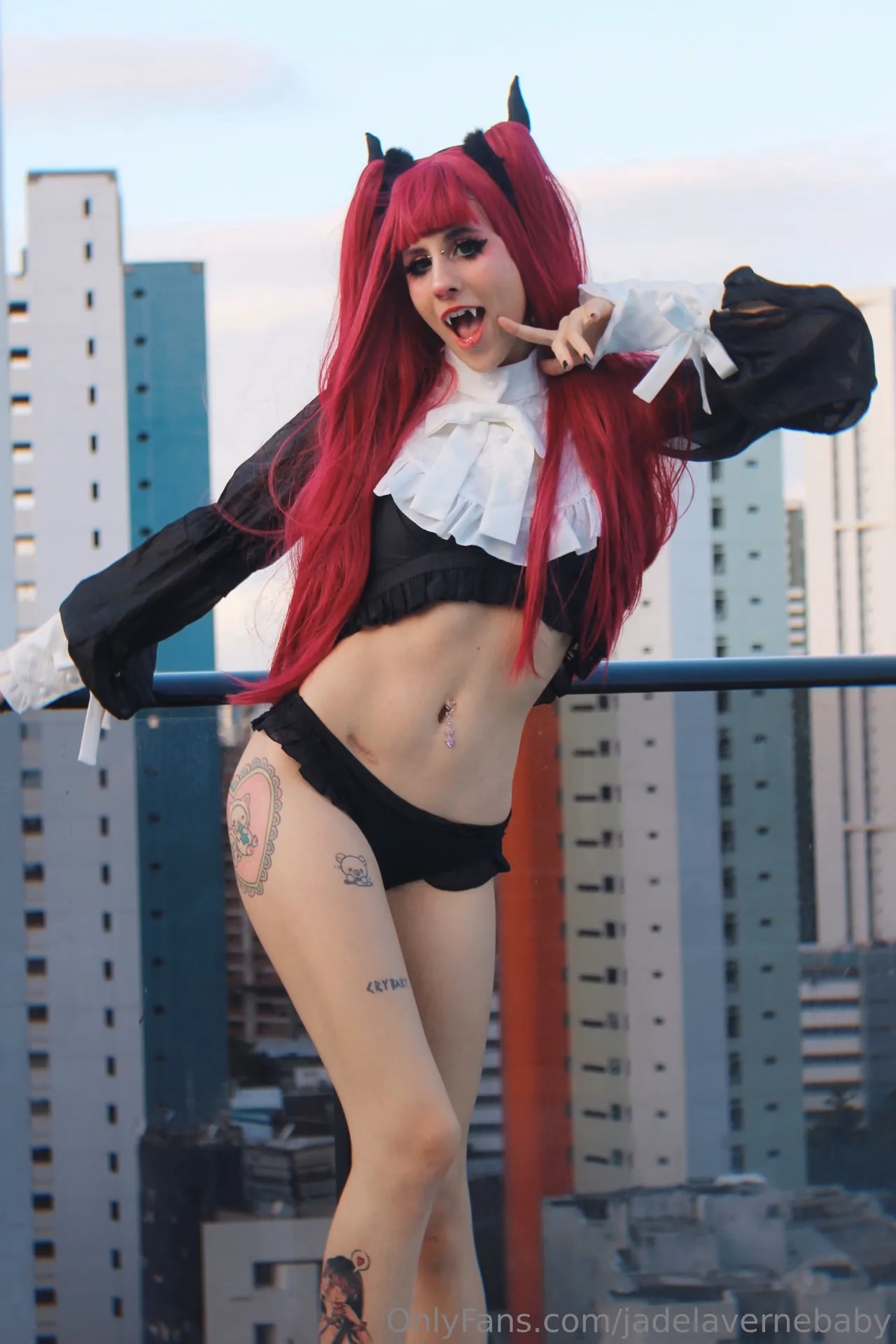 Jade La Verne as Rizu-kyun — cosplay photo 49 of 69