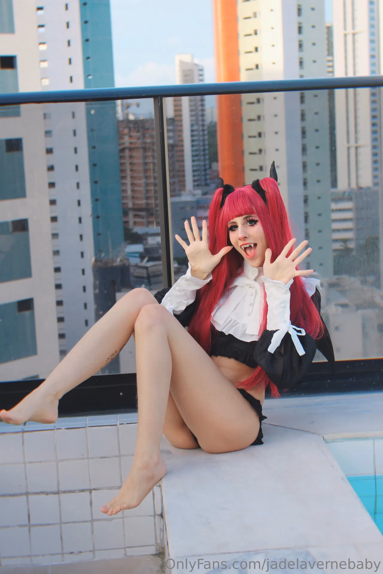 Jade La Verne as Rizu-kyun — cosplay photo 59 of 69