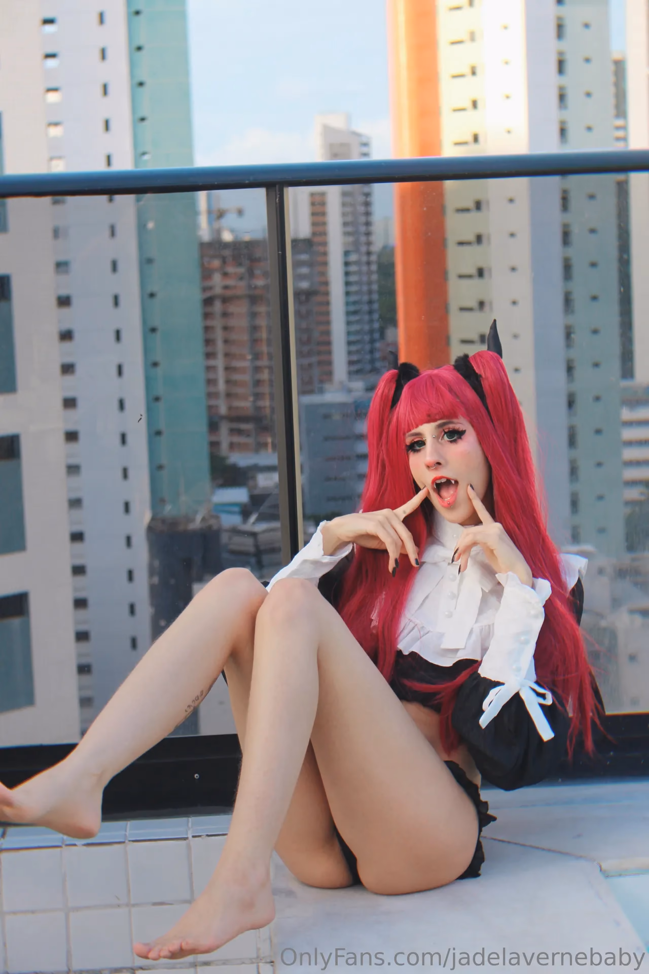 Jade La Verne as Rizu-kyun — cosplay photo 60 of 69