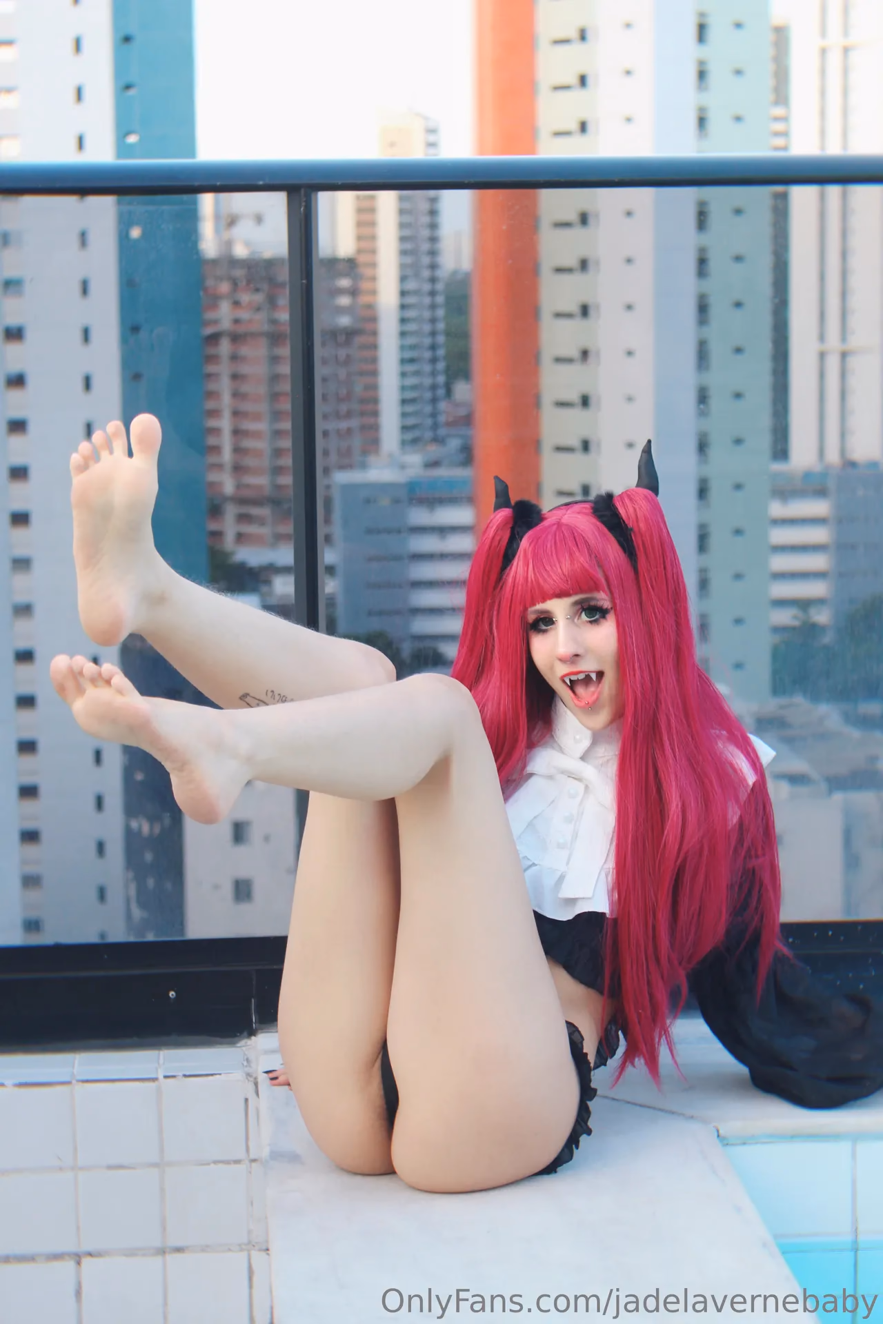 Jade La Verne as Rizu-kyun — cosplay photo 68 of 69