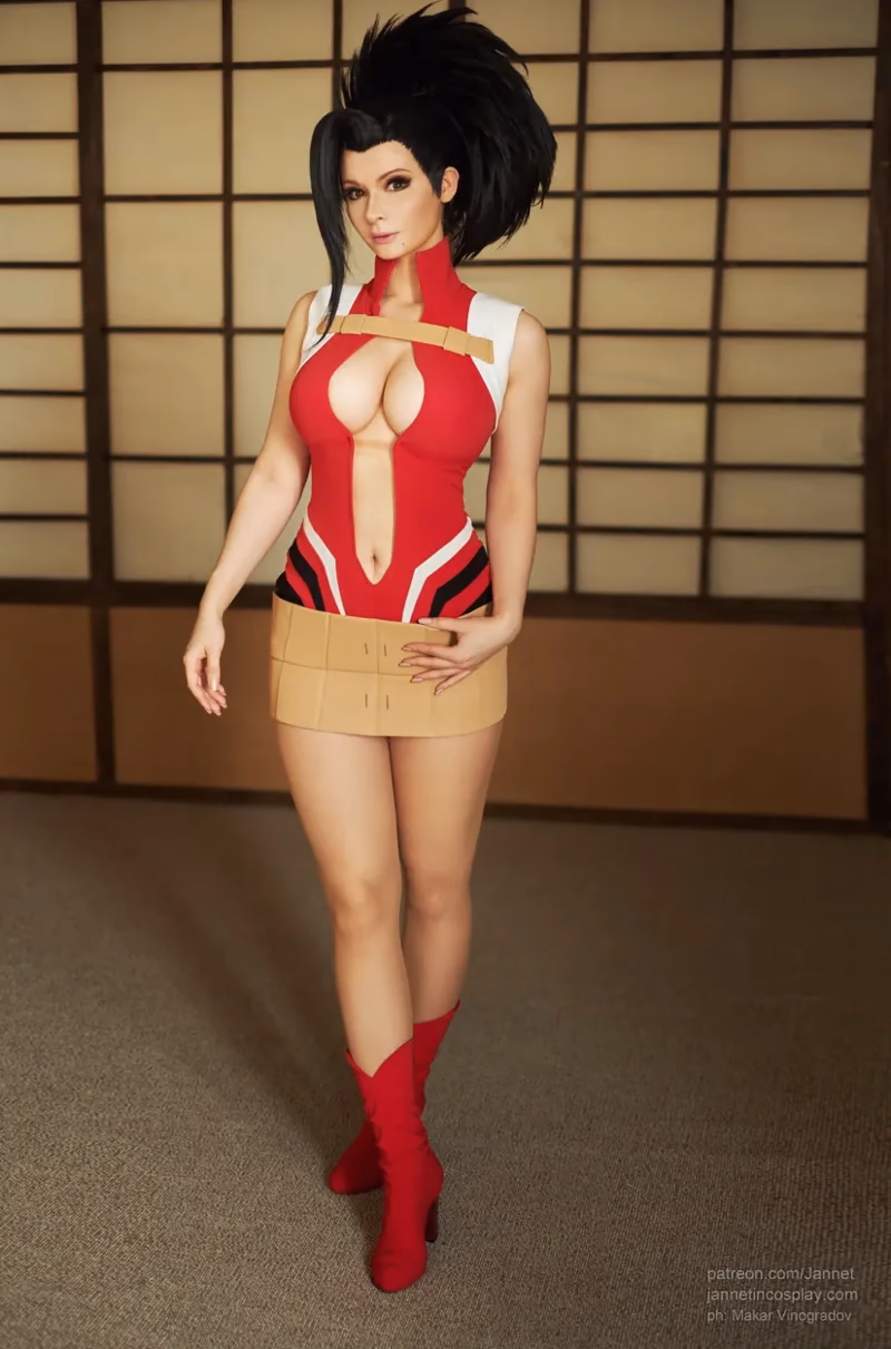 Jannet Incosplay as Momo Yaoyorozu — cosplay photo 10 of 19