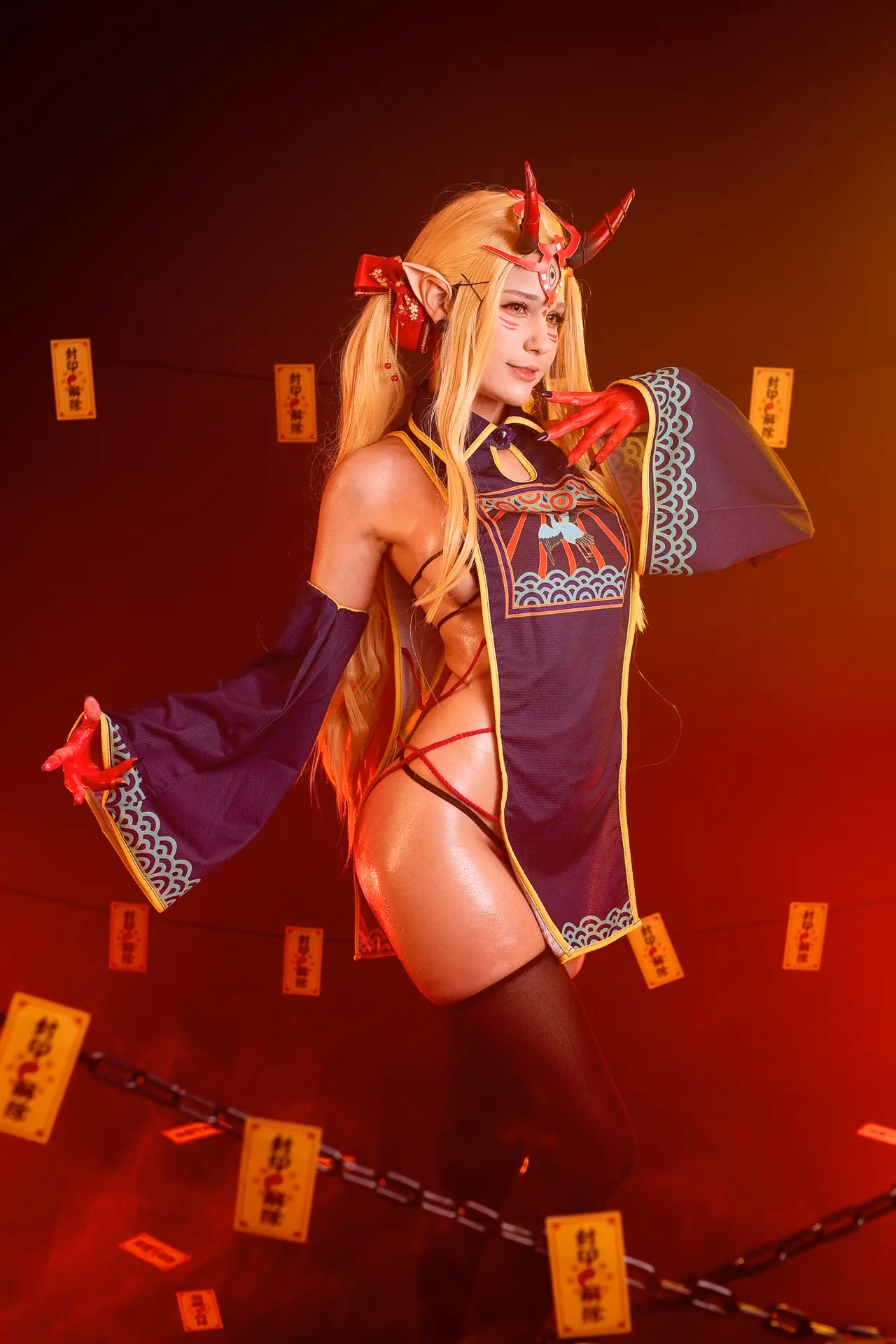 Jean Wanwan as Ibaraki-Douji — cosplay photo 11 of 43
