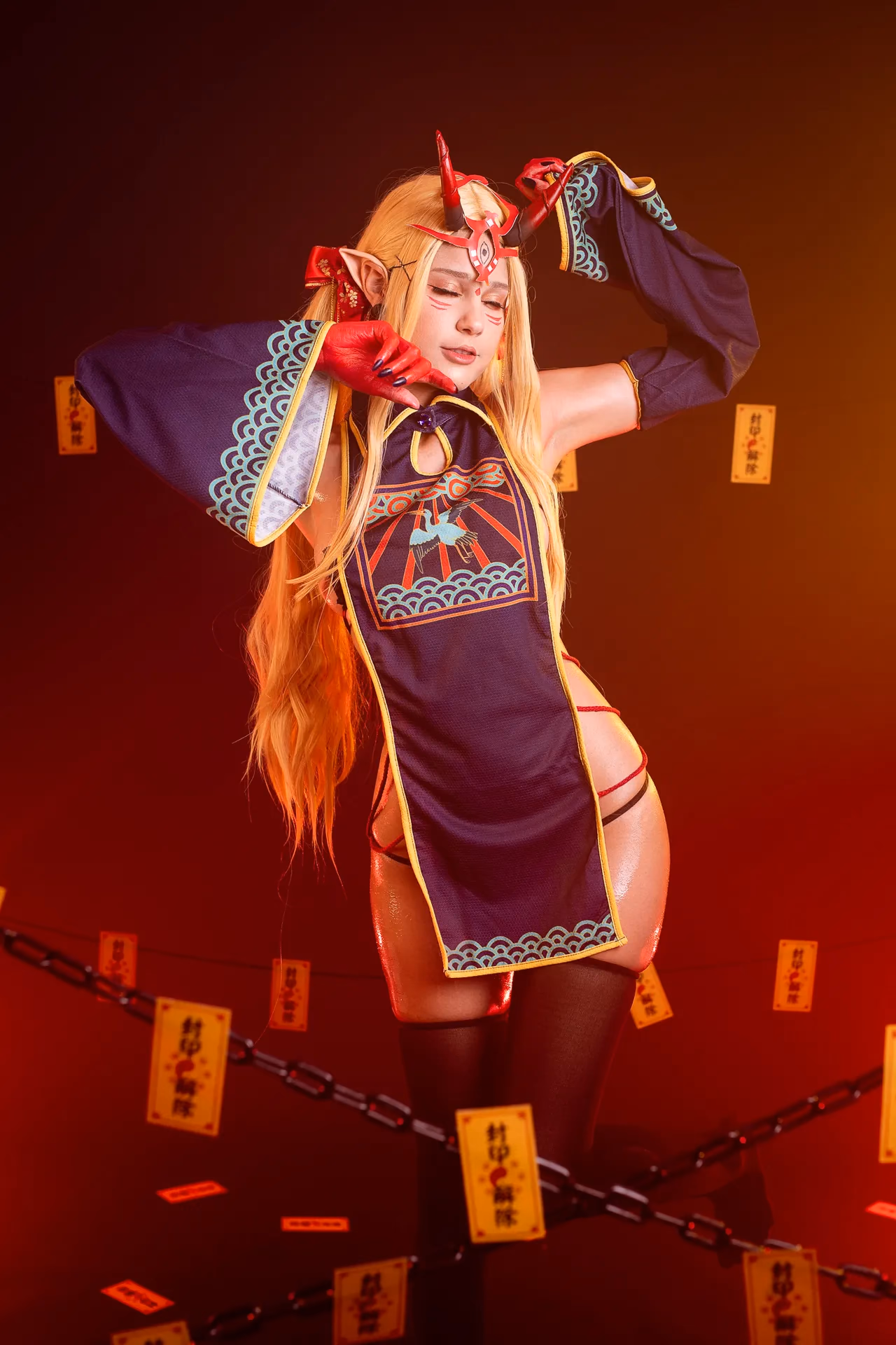 Jean Wanwan as Ibaraki-Douji — cosplay photo 14 of 43