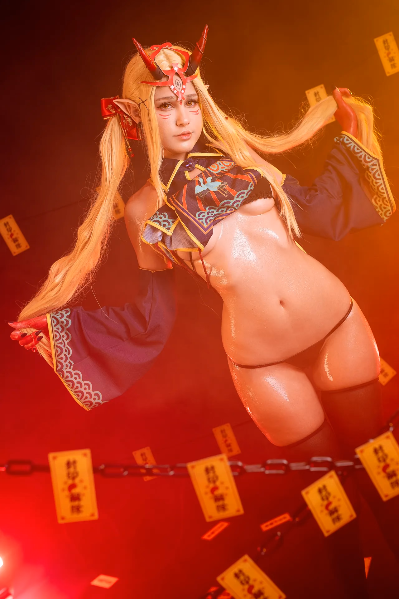 Jean Wanwan as Ibaraki-Douji — cosplay photo 28 of 43