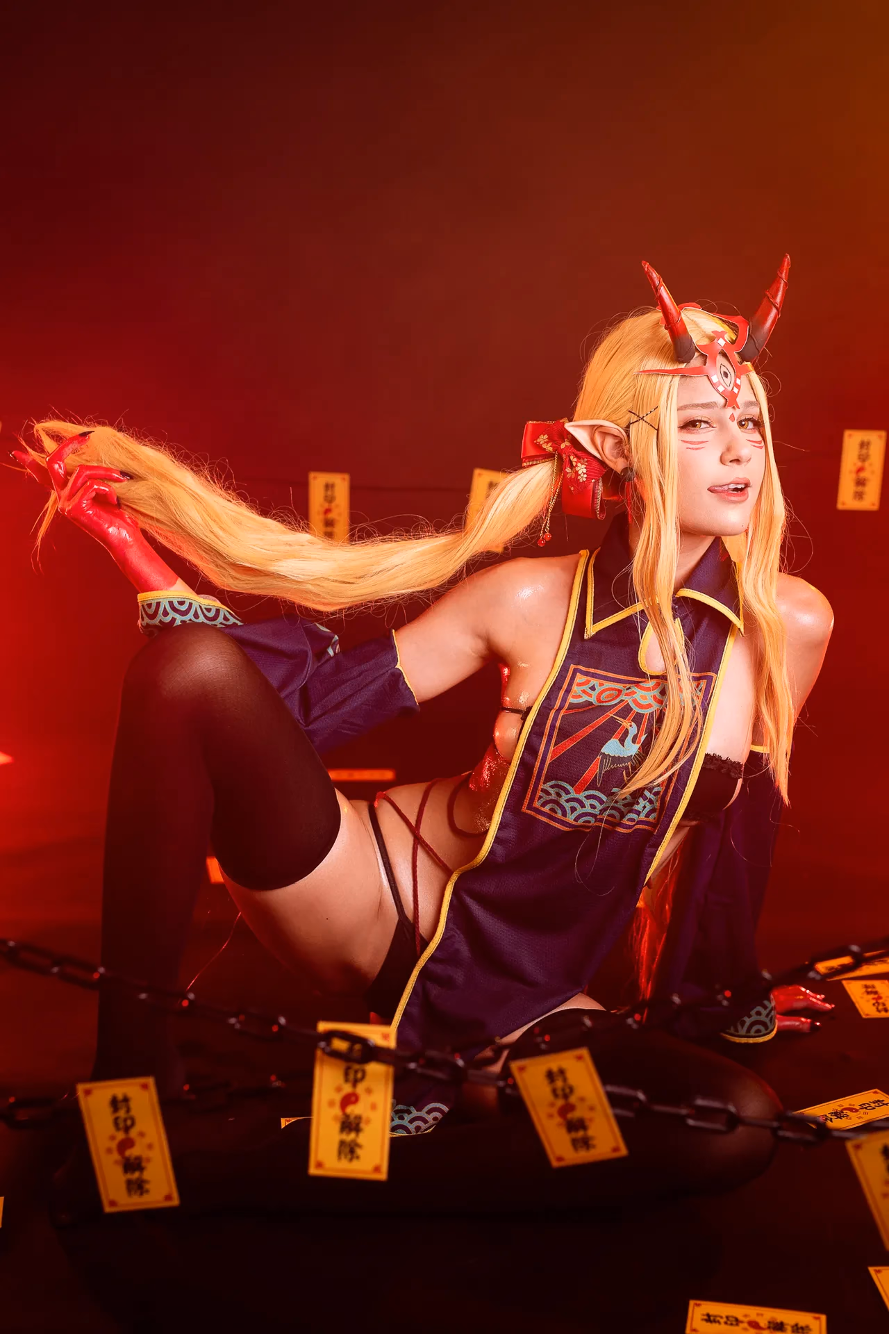 Jean Wanwan as Ibaraki-Douji — cosplay photo 35 of 43