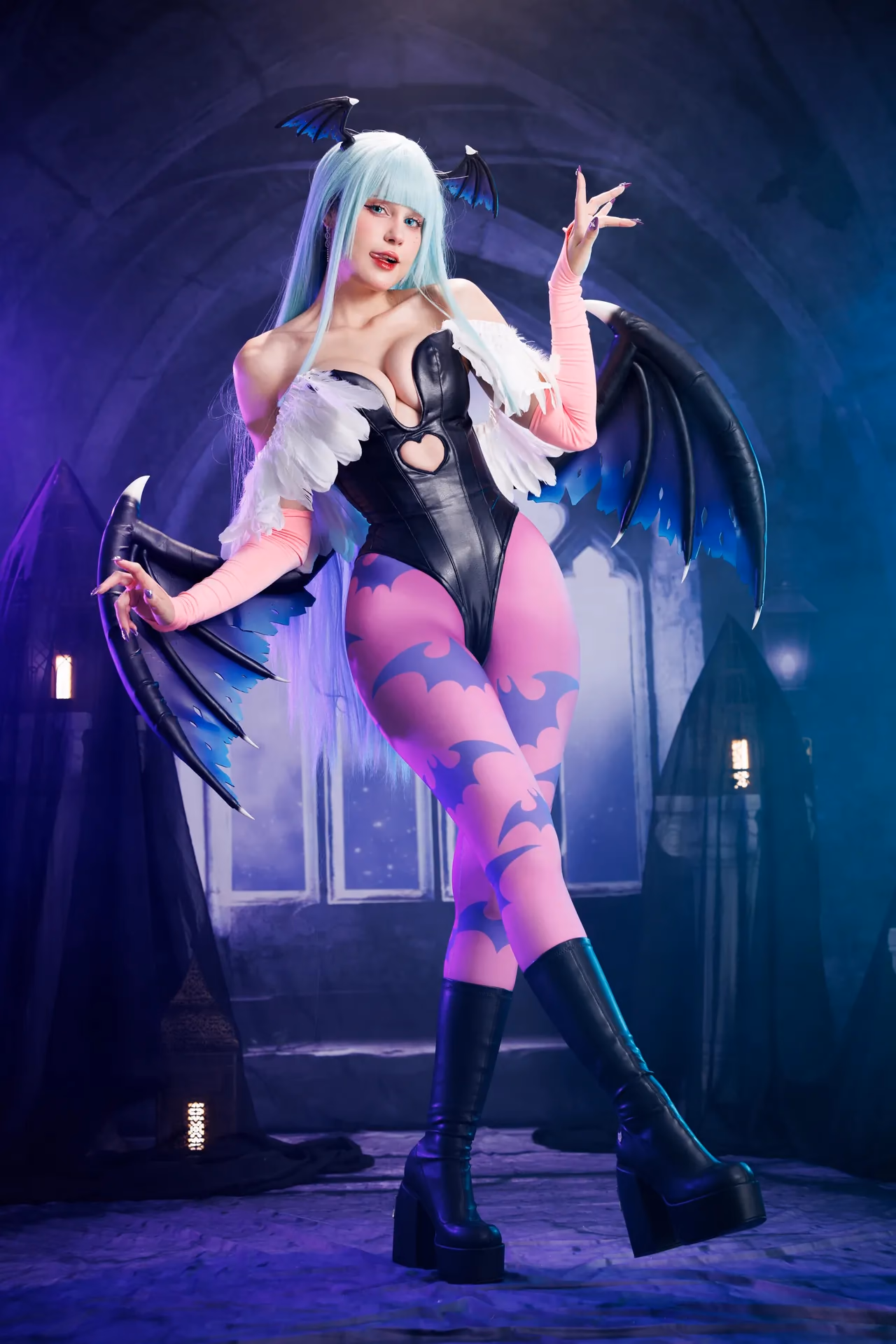 Jean Wanwan as Morrigan Aensland — cosplay photo 2 of 31