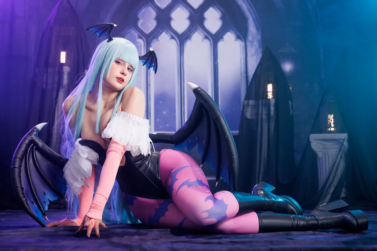 Jean Wanwan as Morrigan Aensland — cosplay photo 9 of 31