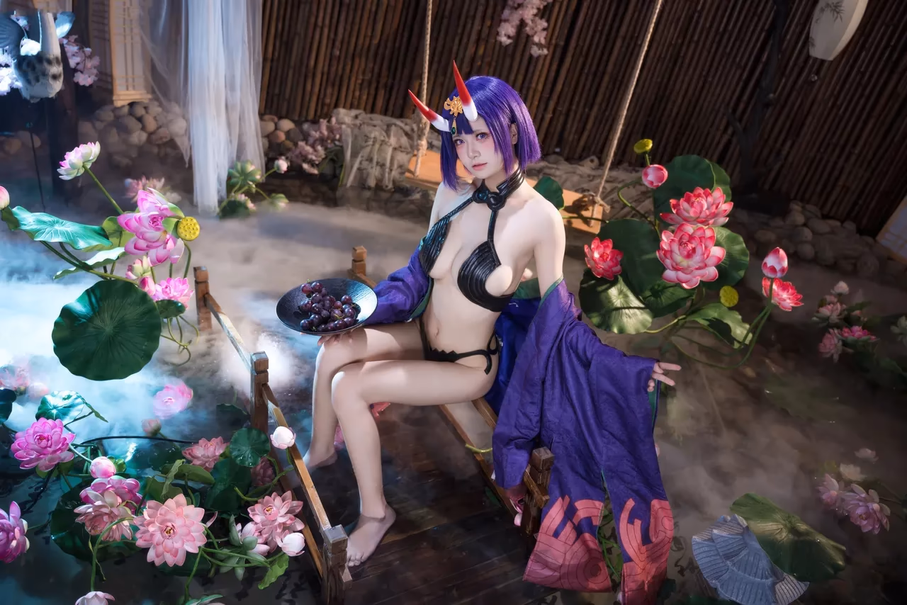 Jiuqi as Shuten-Douji — cosplay photo 16 of 51