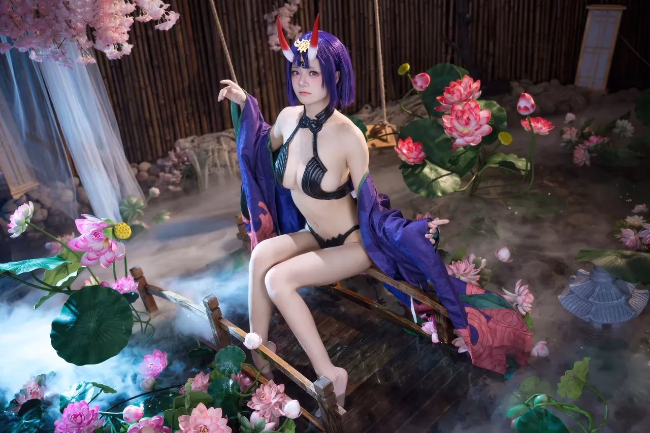 Jiuqi as Shuten-Douji — cosplay photo 18 of 51