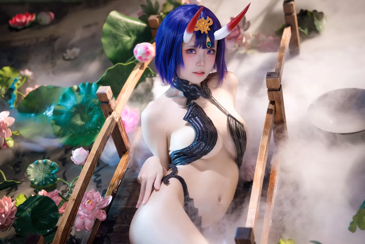 Jiuqi as Shuten-Douji — cosplay photo 51 of 51