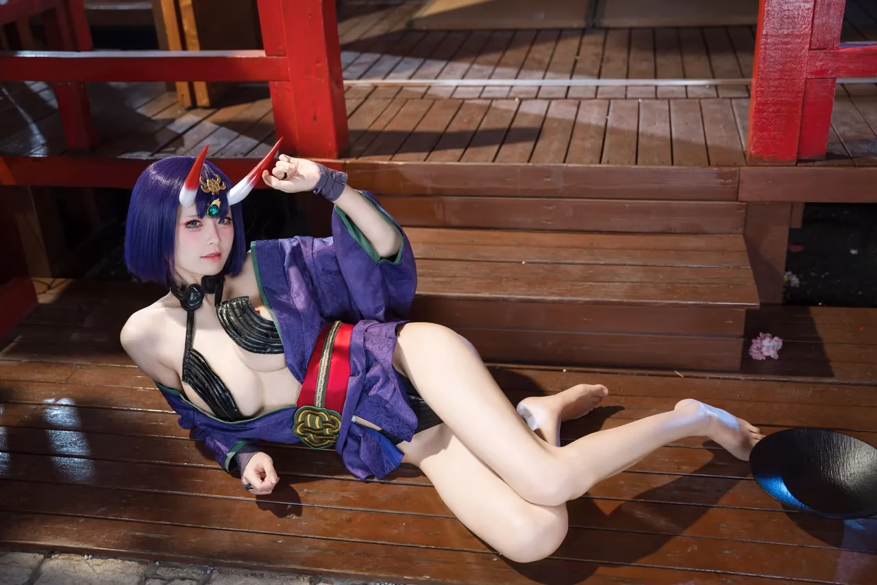 Jiuqi as Shuten-Douji — cosplay photo 18 of 92