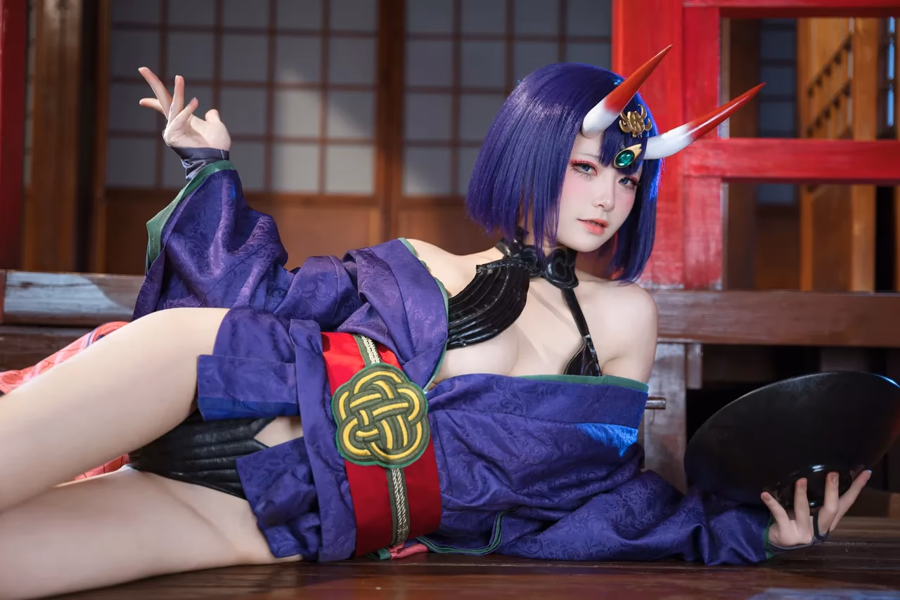 Jiuqi as Shuten-Douji — cosplay photo 28 of 92