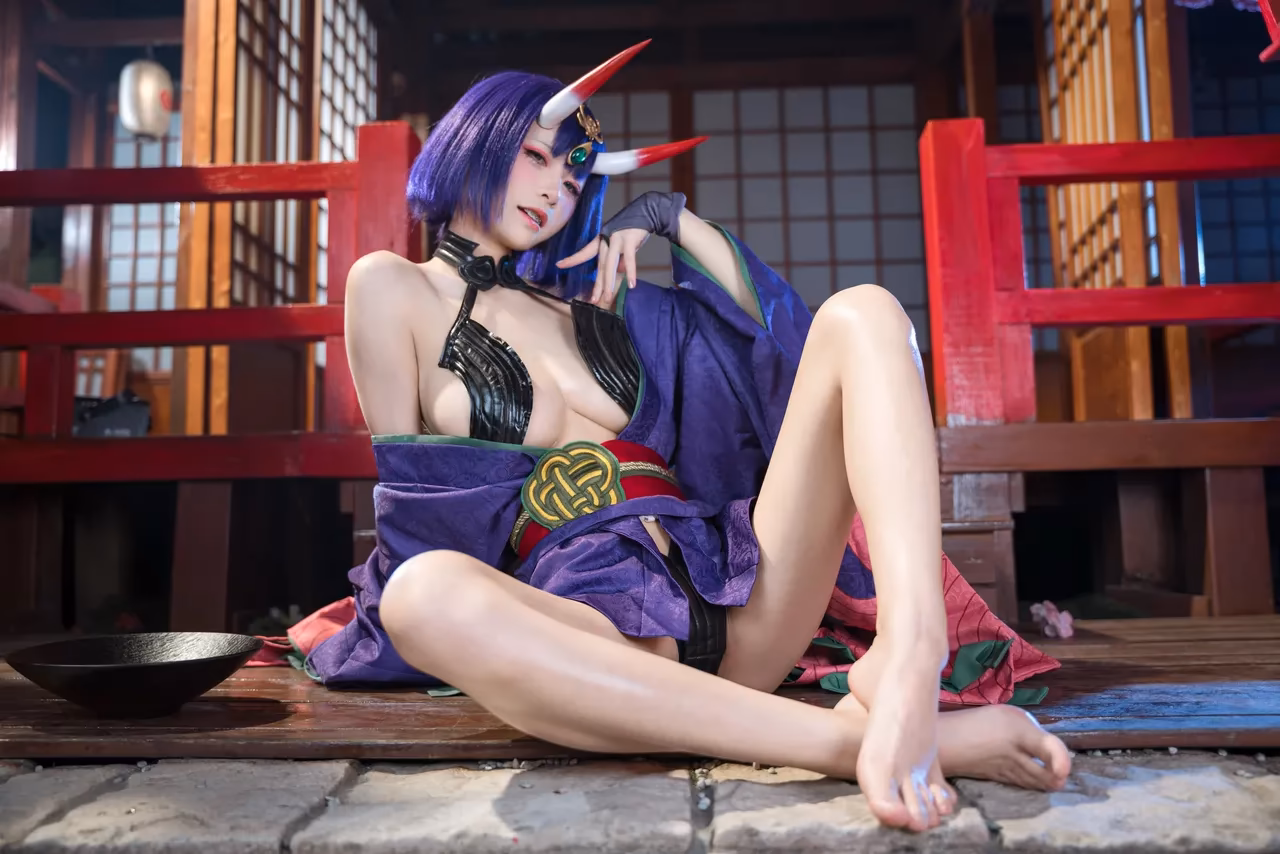 Jiuqi as Shuten-Douji — cosplay photo 29 of 92