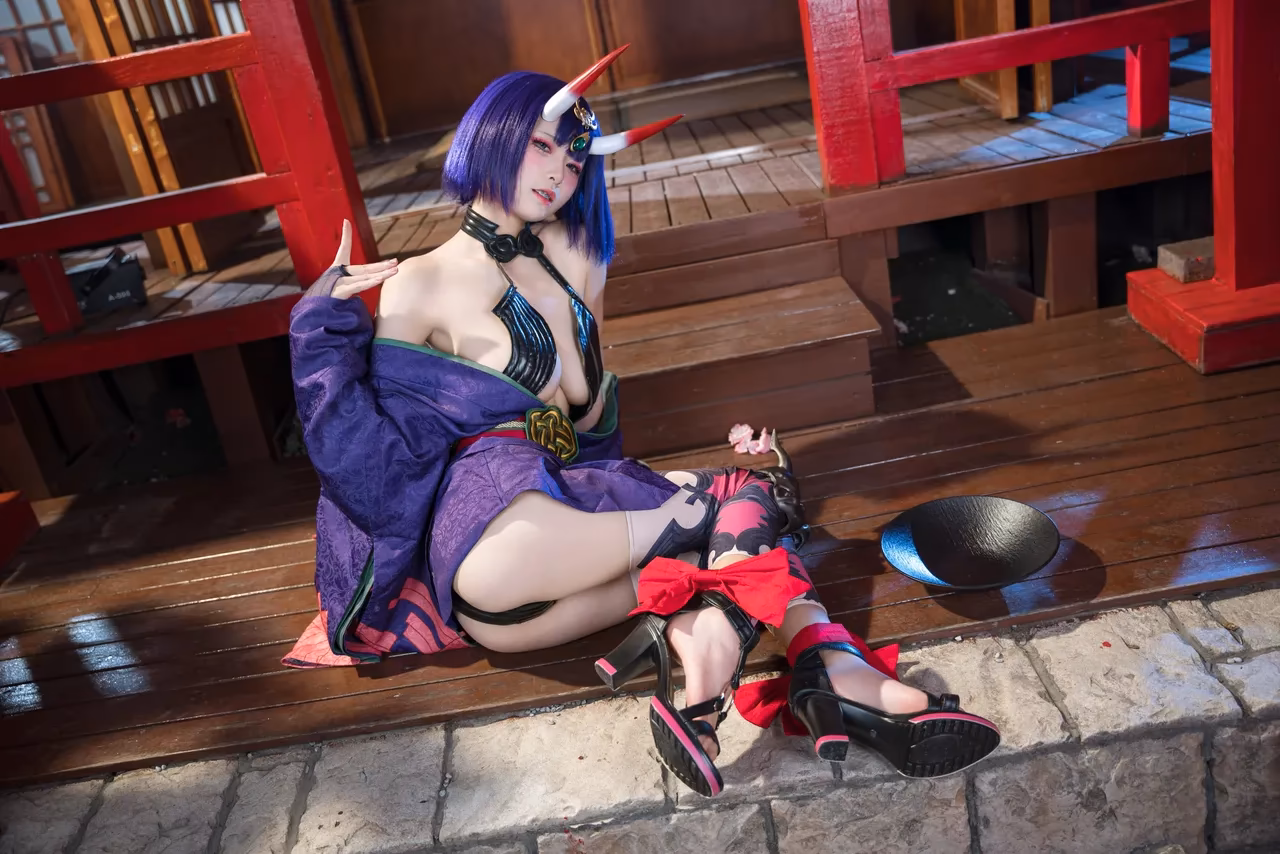 Jiuqi as Shuten-Douji — cosplay photo 34 of 92