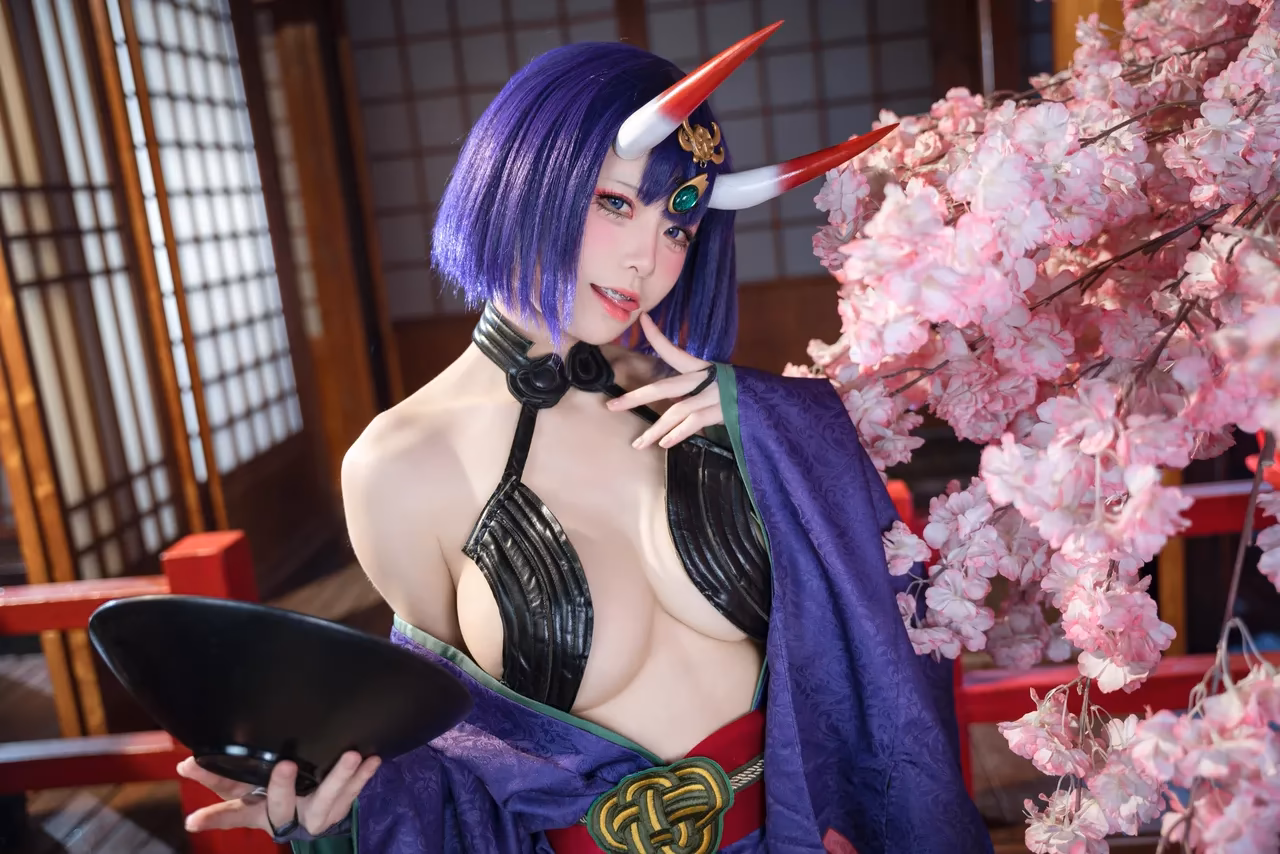 Jiuqi as Shuten-Douji — cosplay photo 44 of 92