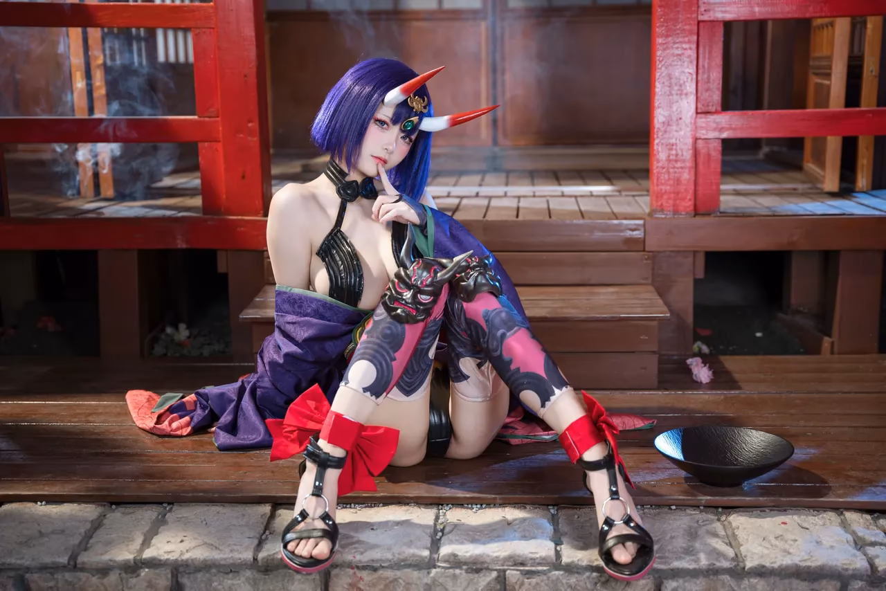 Jiuqi as Shuten-Douji — cosplay photo 55 of 92