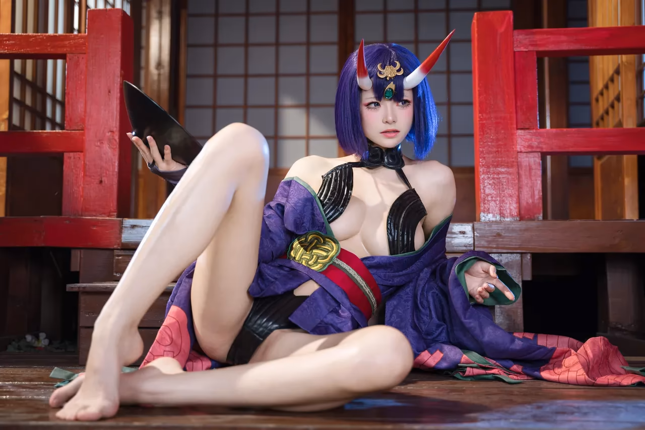 Jiuqi as Shuten-Douji — cosplay photo 56 of 92