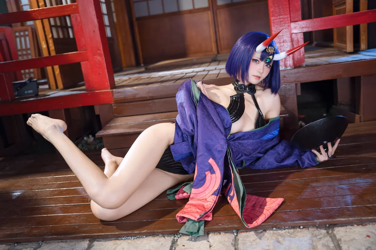 Jiuqi as Shuten-Douji — cosplay photo 64 of 92