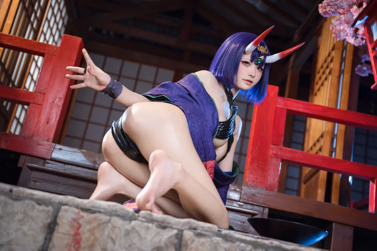 Jiuqi as Shuten-Douji — cosplay photo 67 of 92