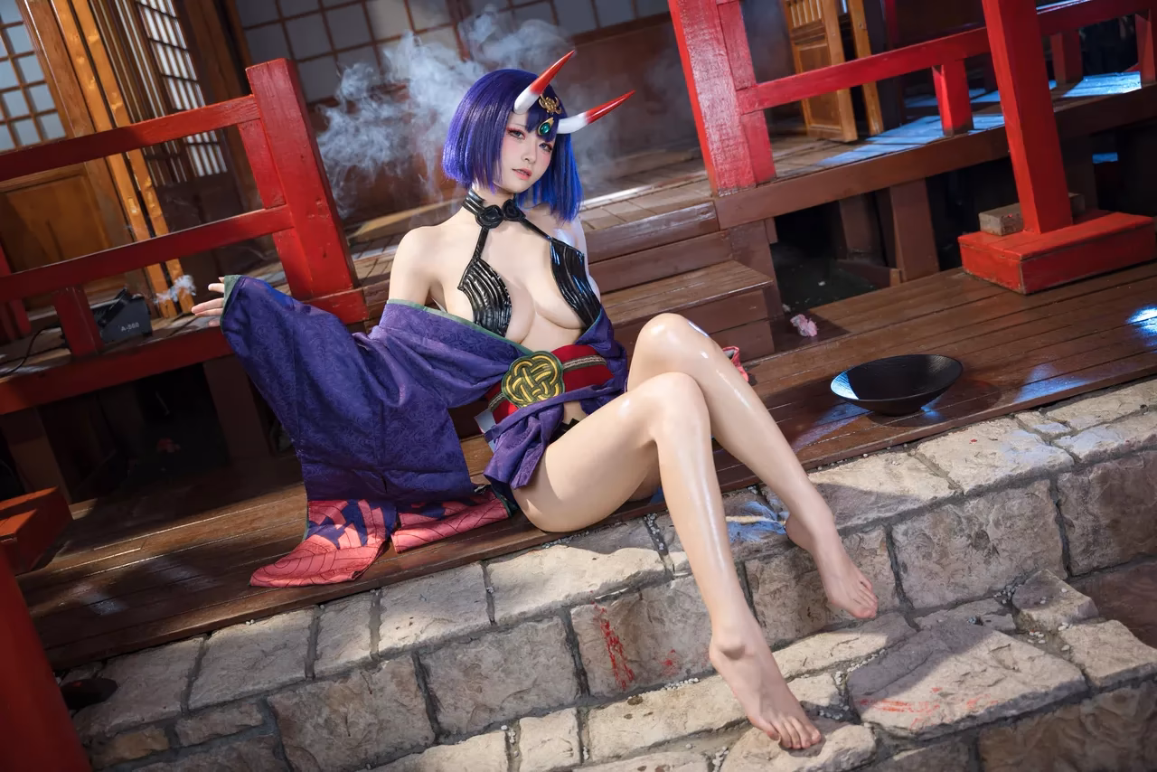 Jiuqi as Shuten-Douji — cosplay photo 68 of 92