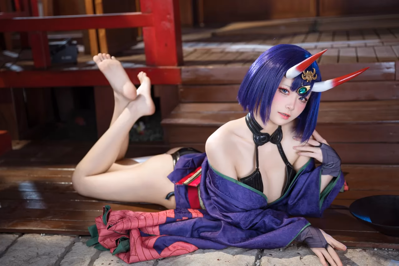 Jiuqi as Shuten-Douji — cosplay photo 72 of 92