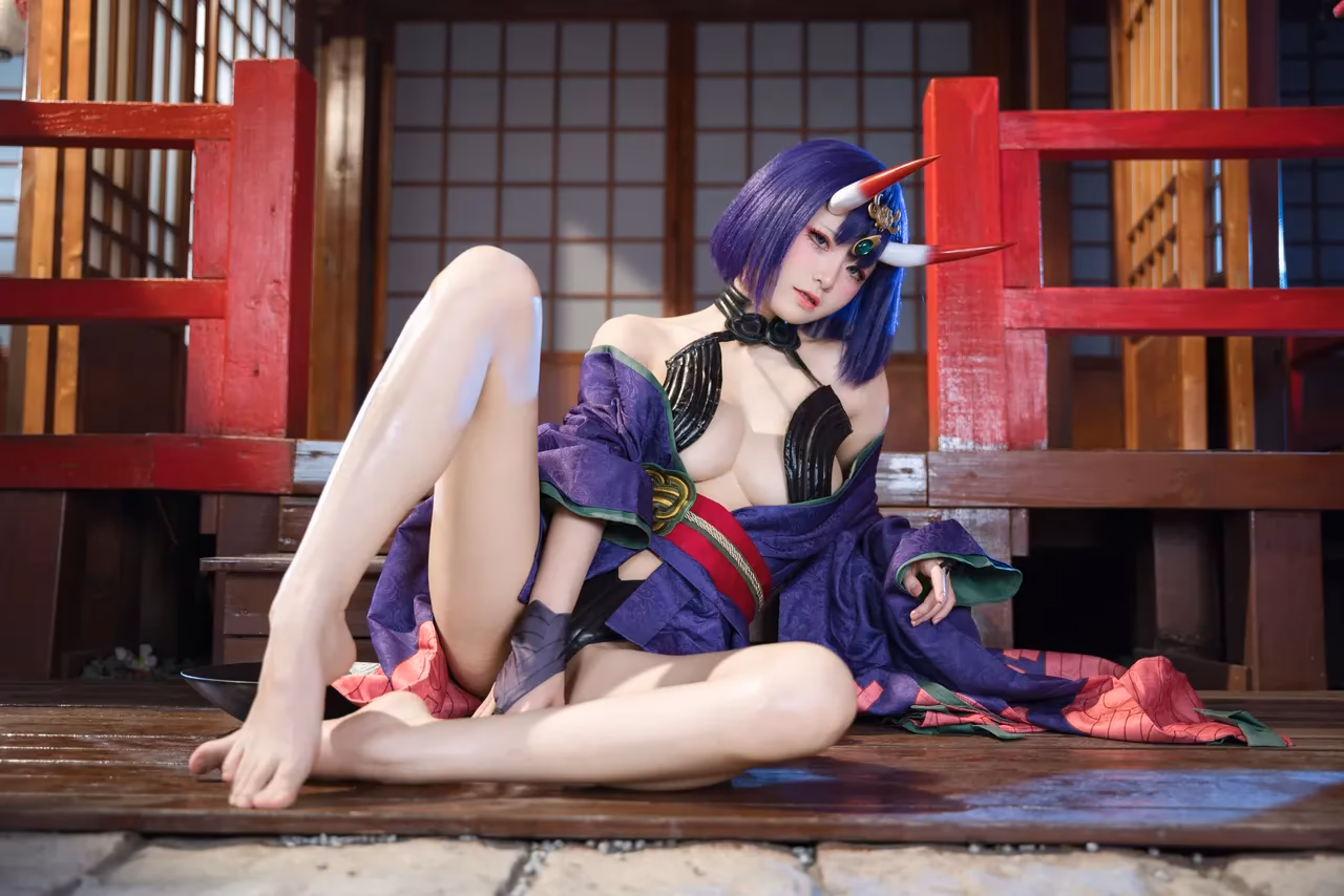 Jiuqi as Shuten-Douji — cosplay photo 8 of 92