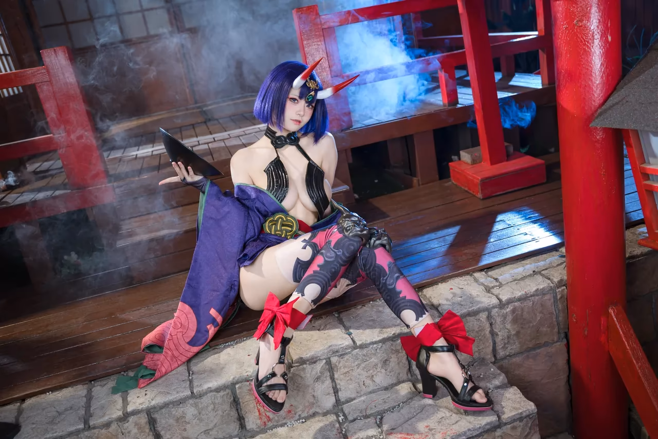 Jiuqi as Shuten-Douji — cosplay photo 82 of 92