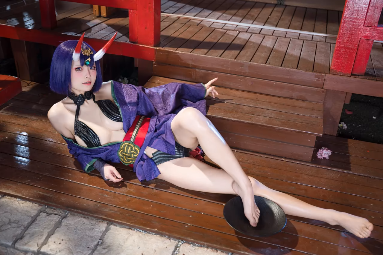 Jiuqi as Shuten-Douji — cosplay photo 83 of 92