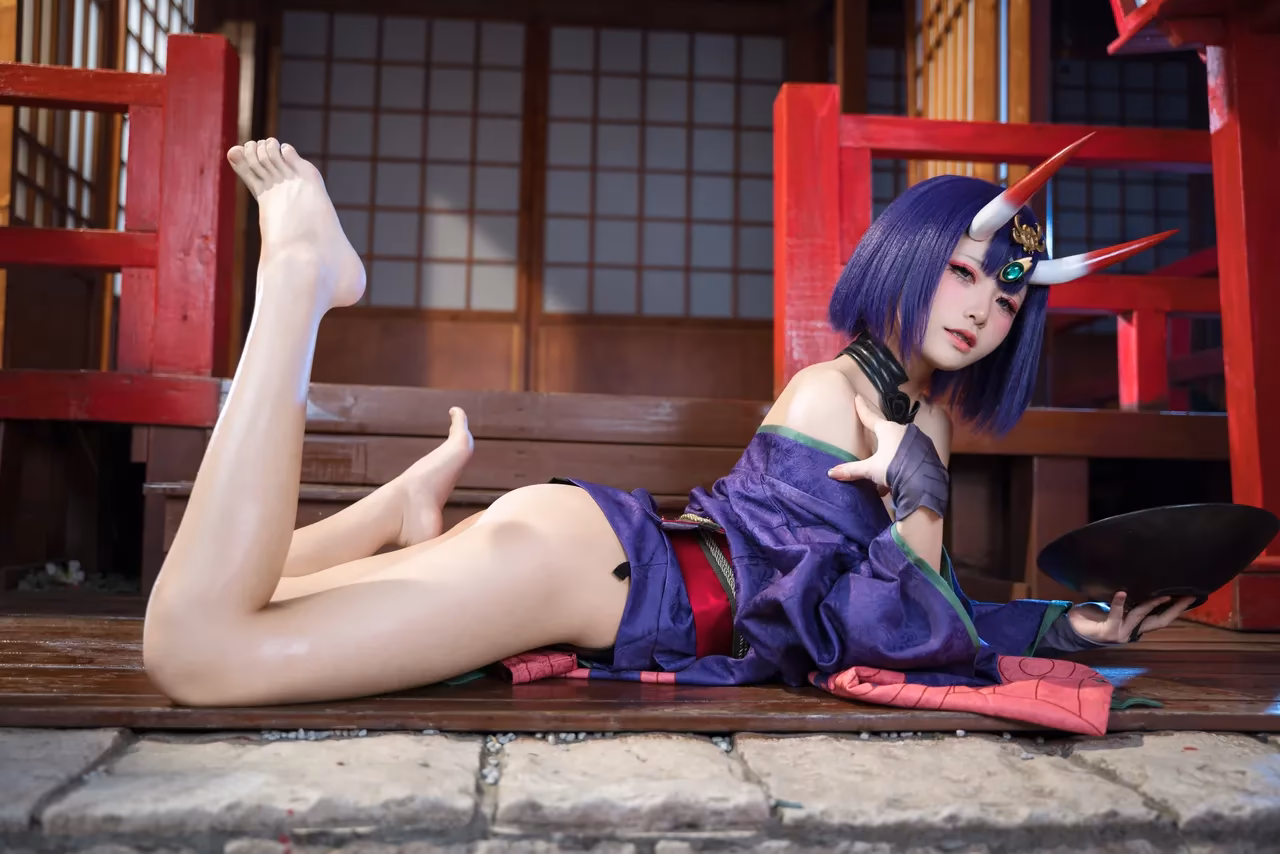 Jiuqi as Shuten-Douji — cosplay photo 90 of 92