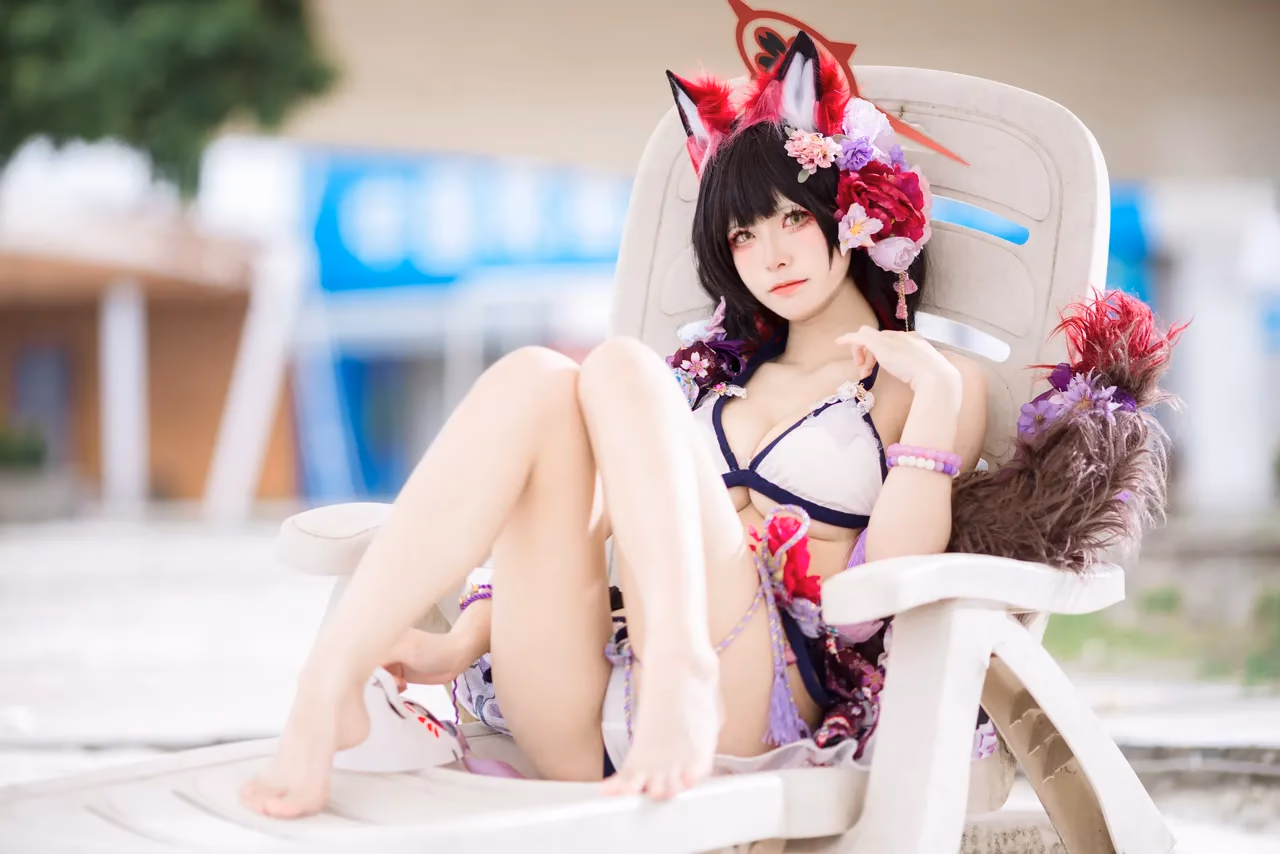 Jiuqi as Wakamo Kosaka — cosplay photo 15 of 23