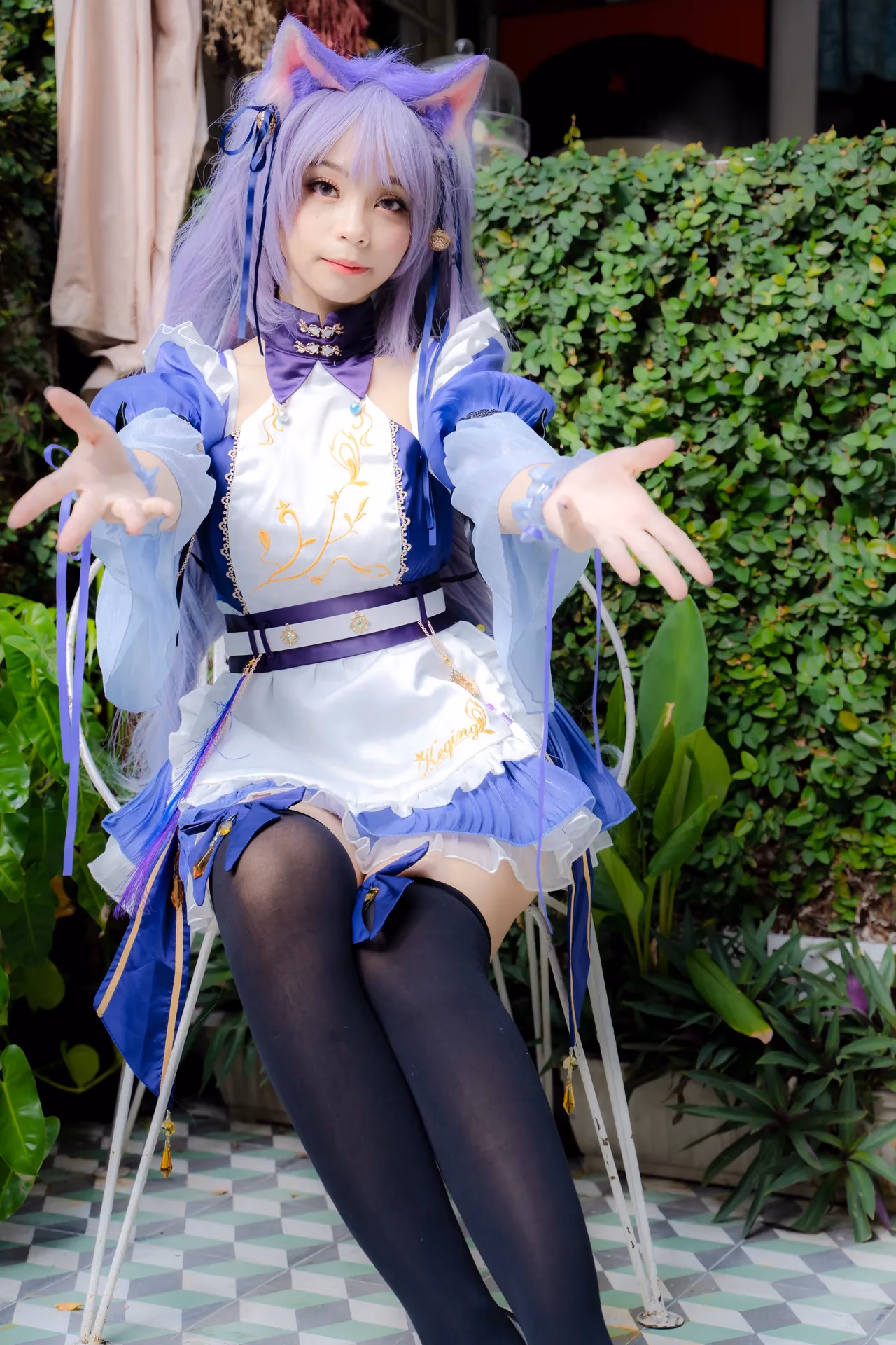 Kadorin Hitomi as Keqing — cosplay photo 10 of 64