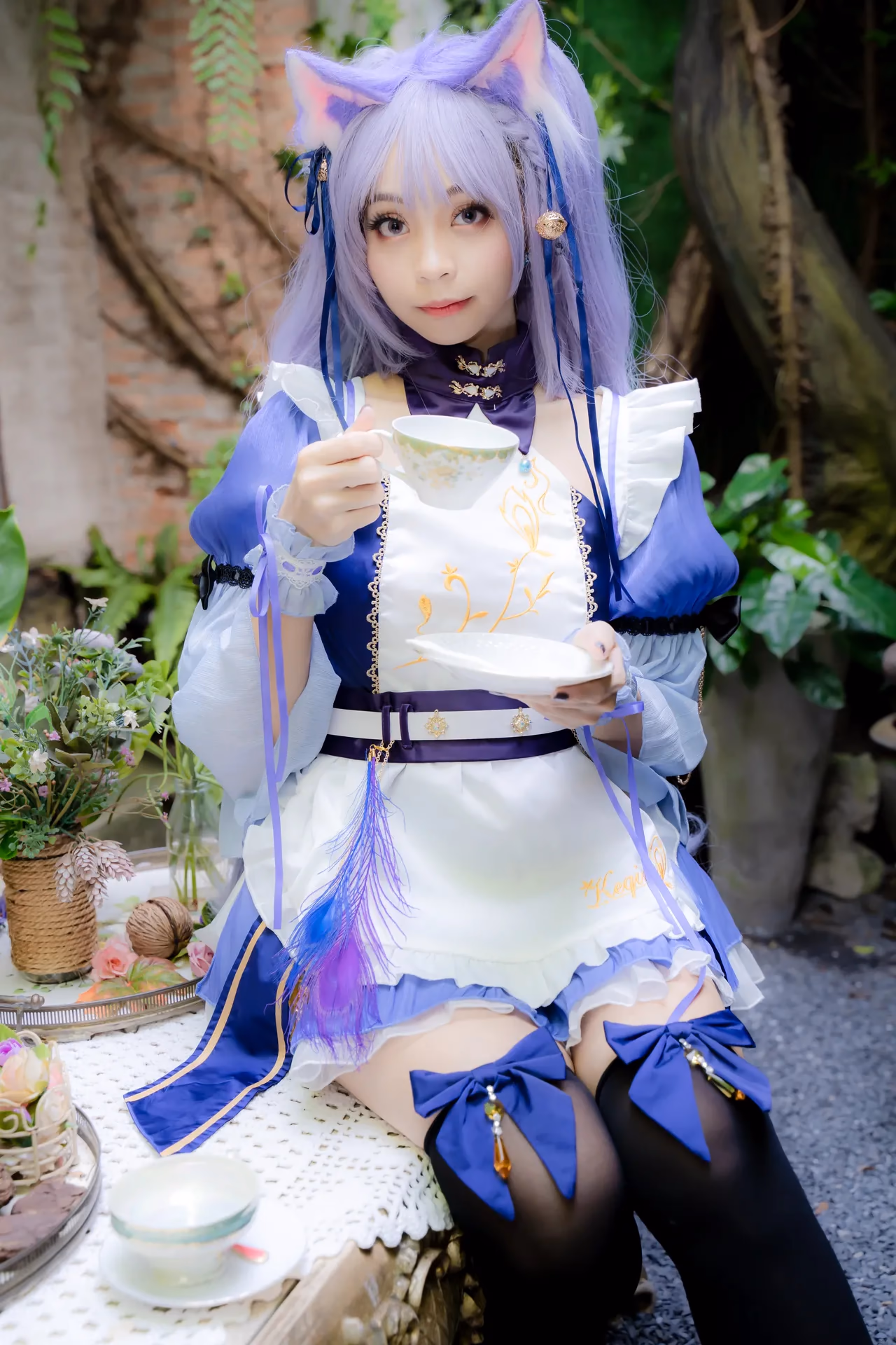 Kadorin Hitomi as Keqing — cosplay photo 51 of 64