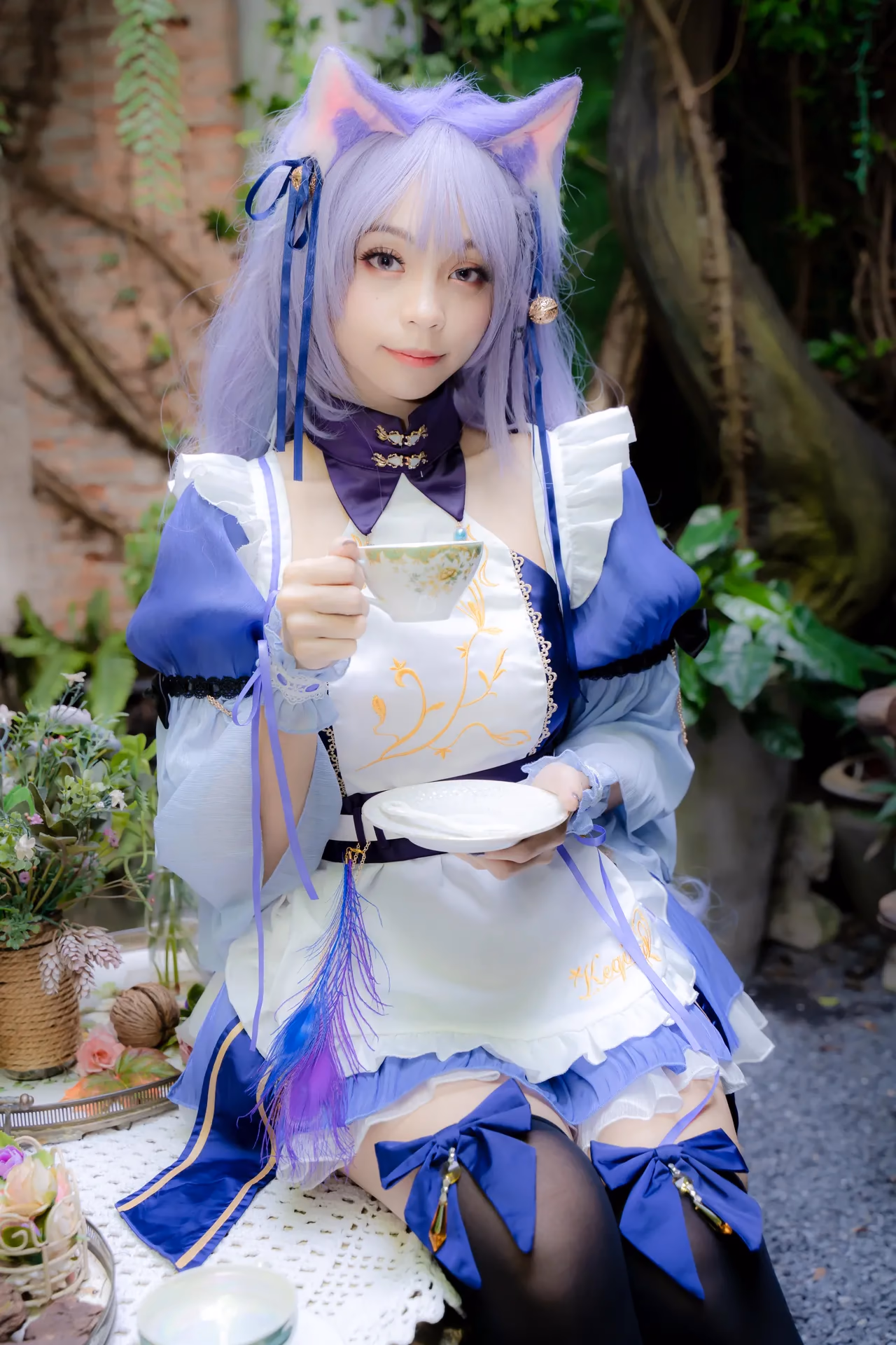 Kadorin Hitomi as Keqing — cosplay photo 52 of 64
